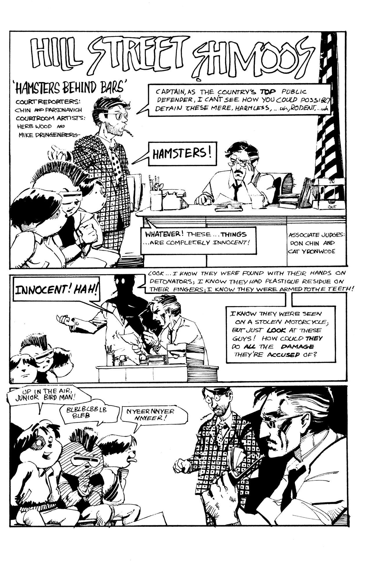 Read online Adolescent Radioactive Black Belt Hamsters comic -  Issue #3 - 9