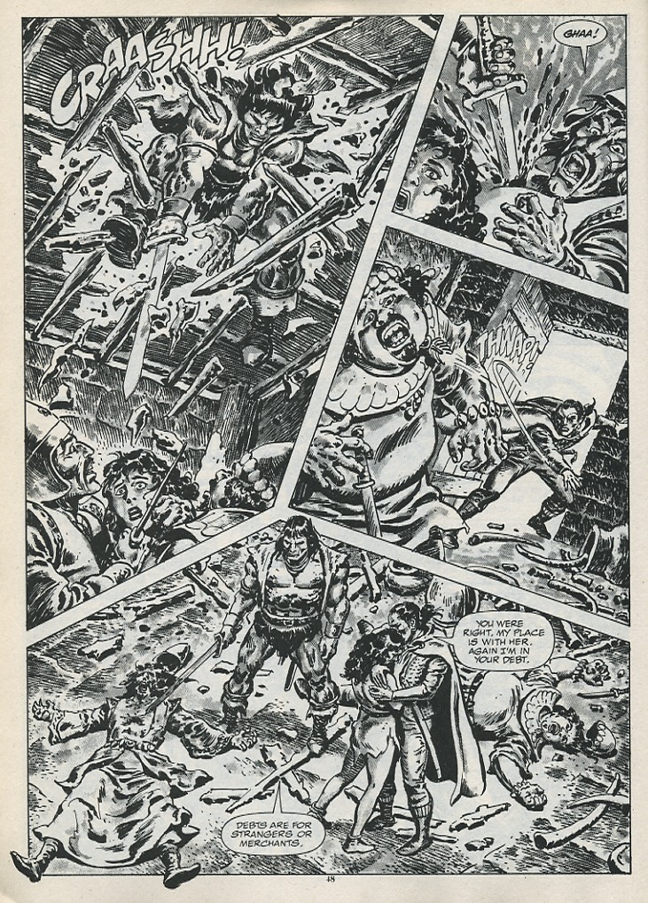 The Savage Sword Of Conan issue 187 - Page 50