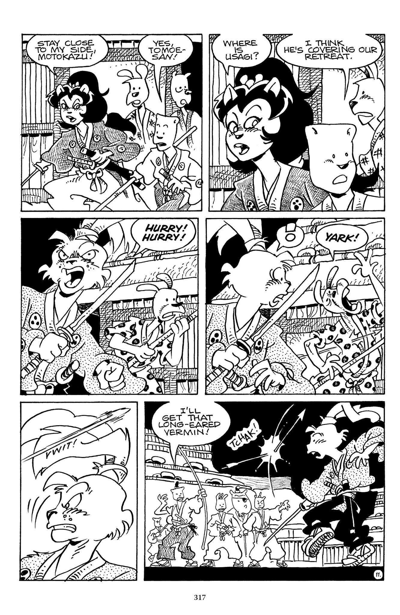 Read online The Usagi Yojimbo Saga comic -  Issue # TPB 5 - 313