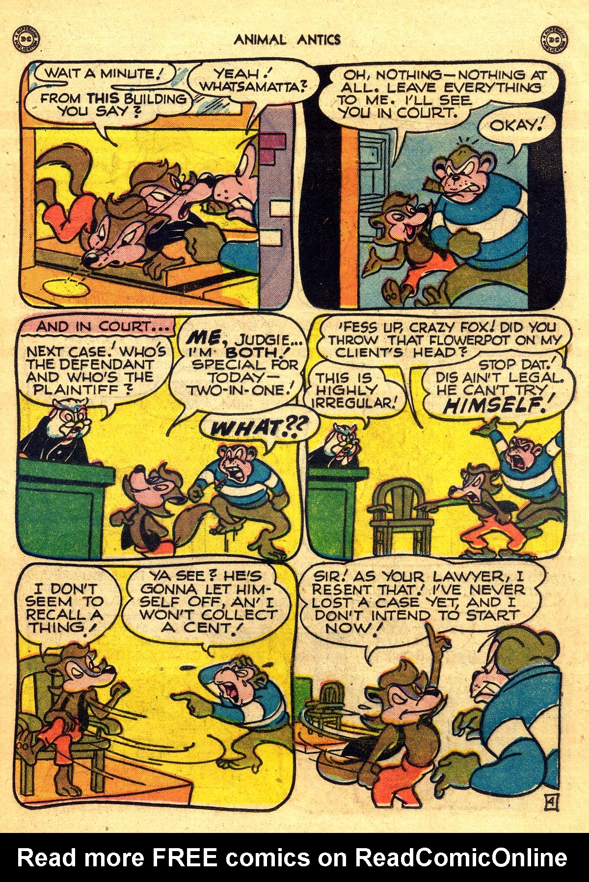 Read online Animal Antics comic -  Issue #8 - 17