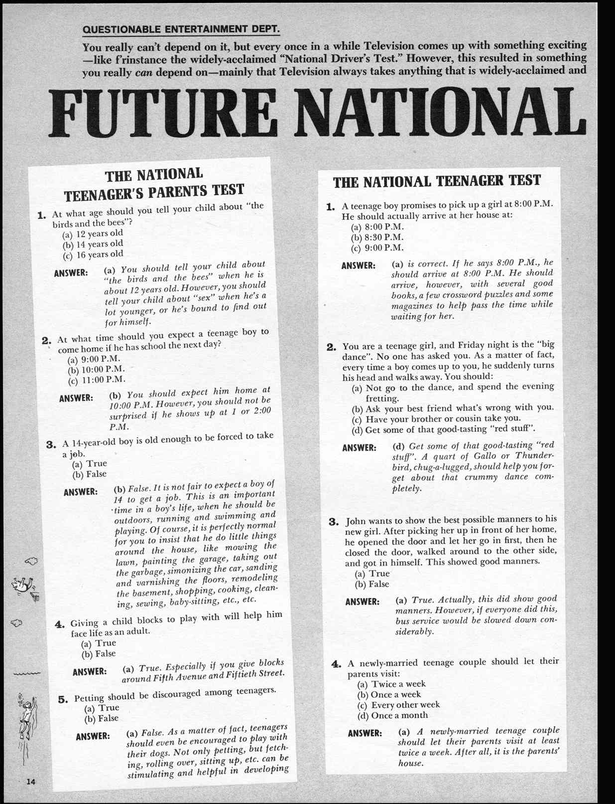 Read online MAD comic -  Issue #105 - 16