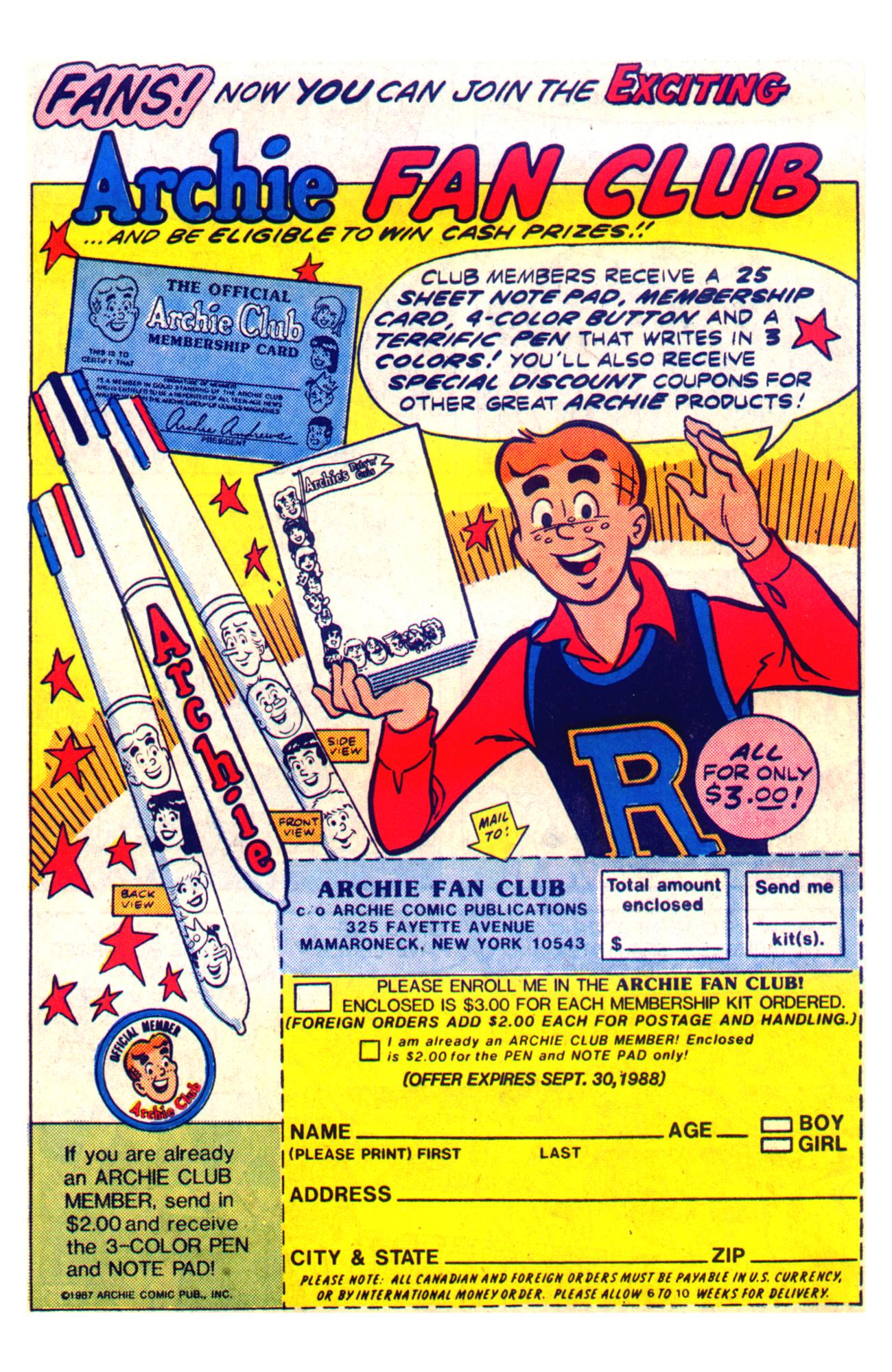 Read online Archie Giant Series Magazine comic -  Issue #583 - 18