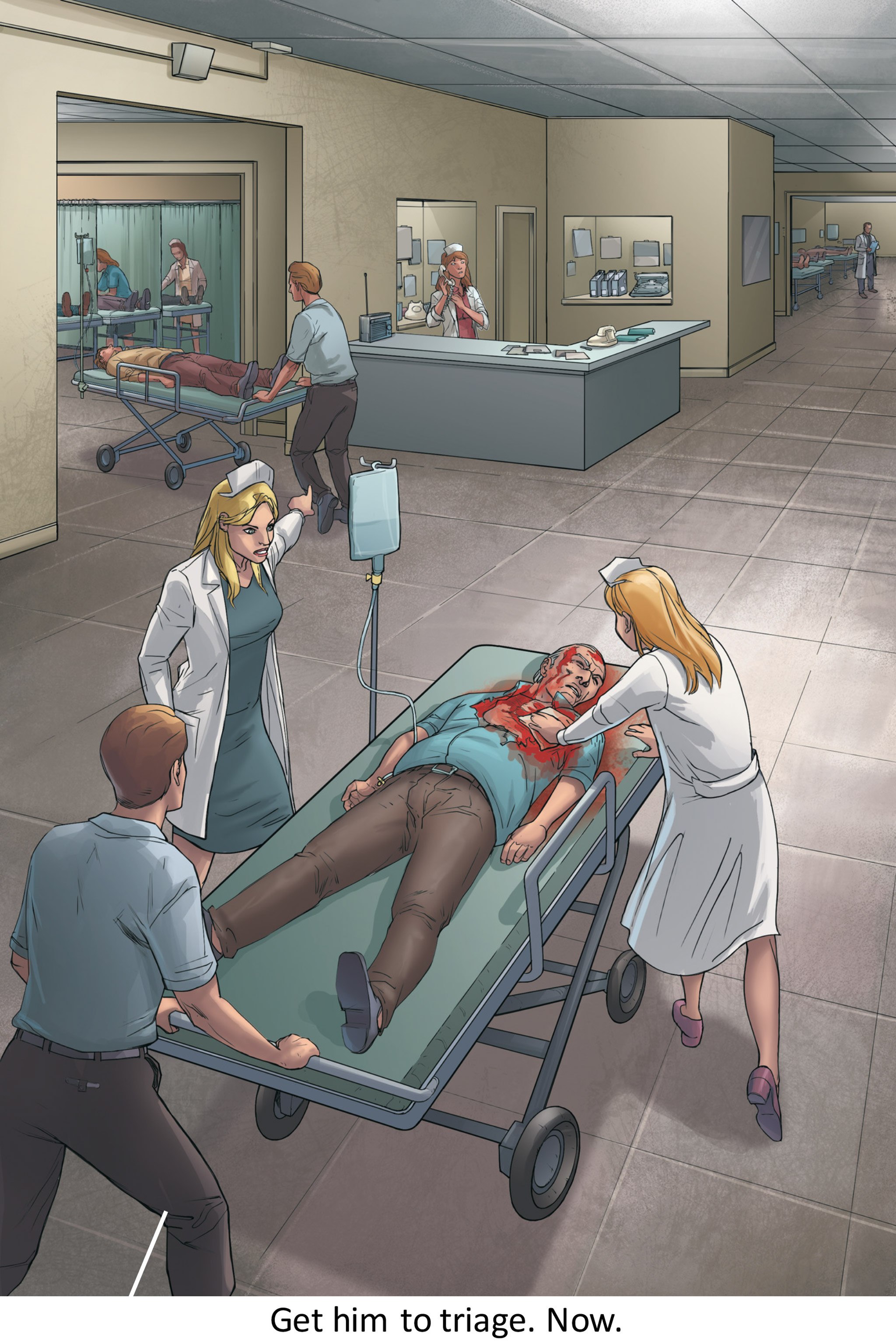 Read online Medic comic -  Issue #4 - 96