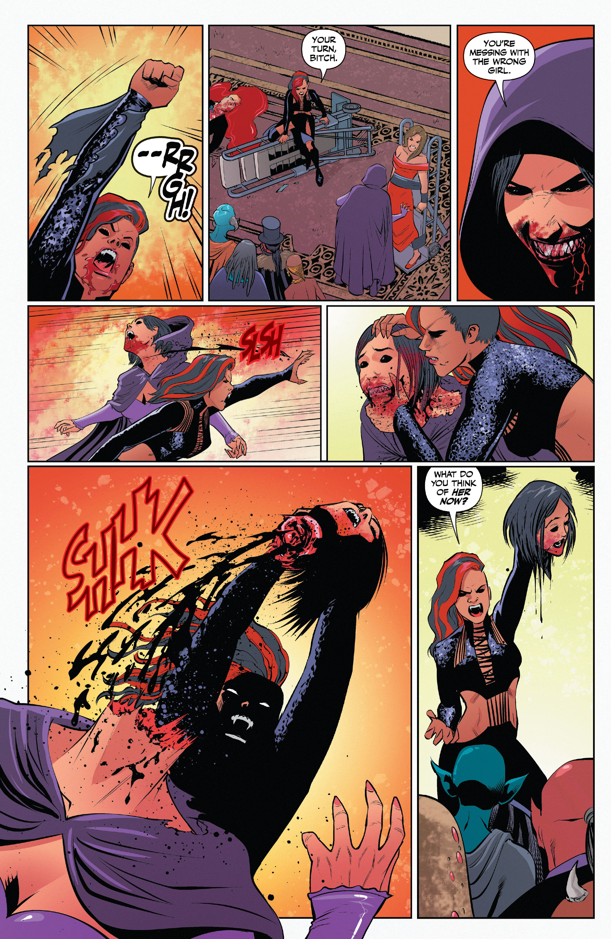 Read online Hellchild: Blood Money comic -  Issue #4 - 19