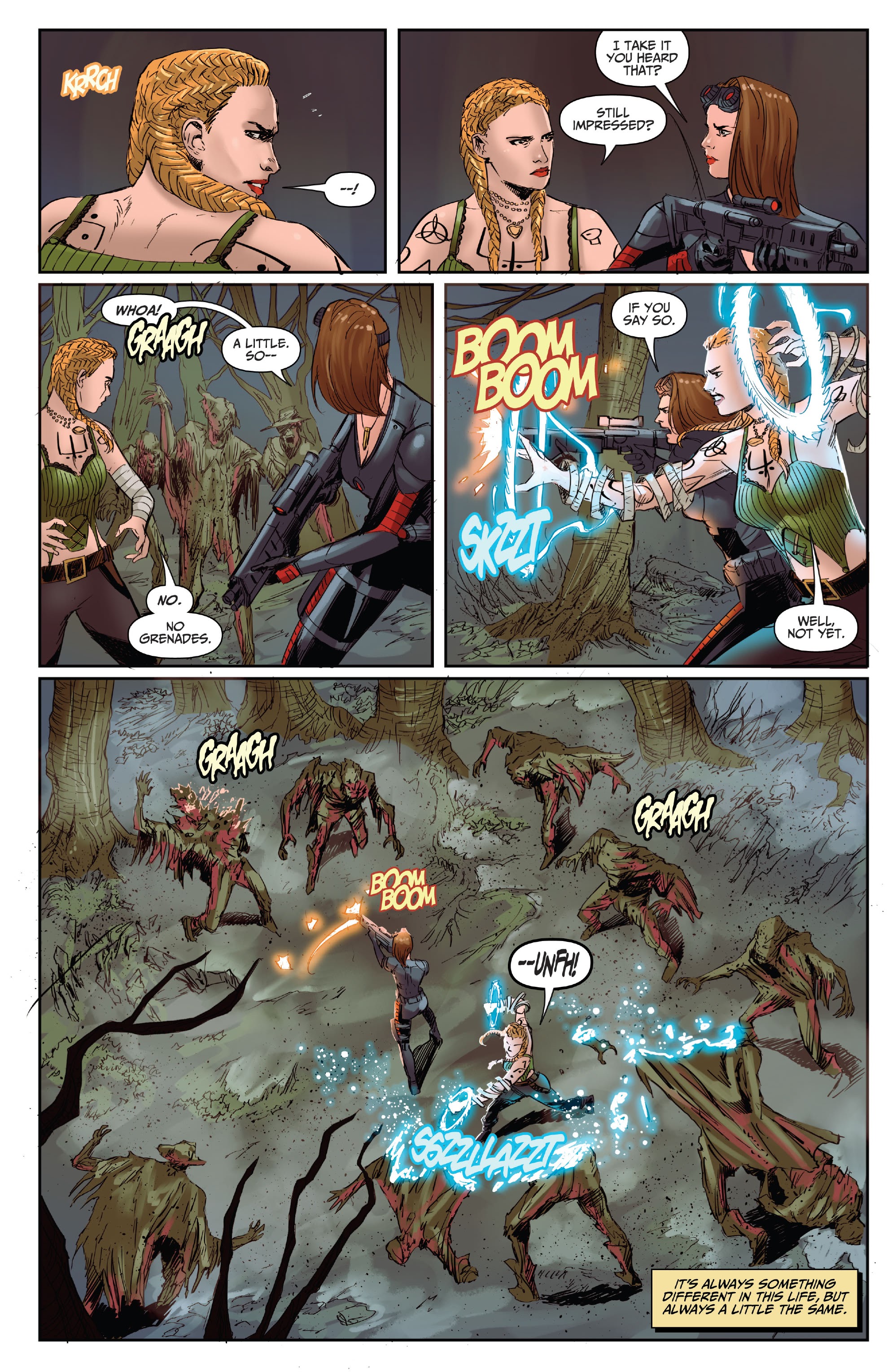 Read online Myths & Legends Quarterly: Gretel Witch Hunter comic -  Issue # TPB - 53