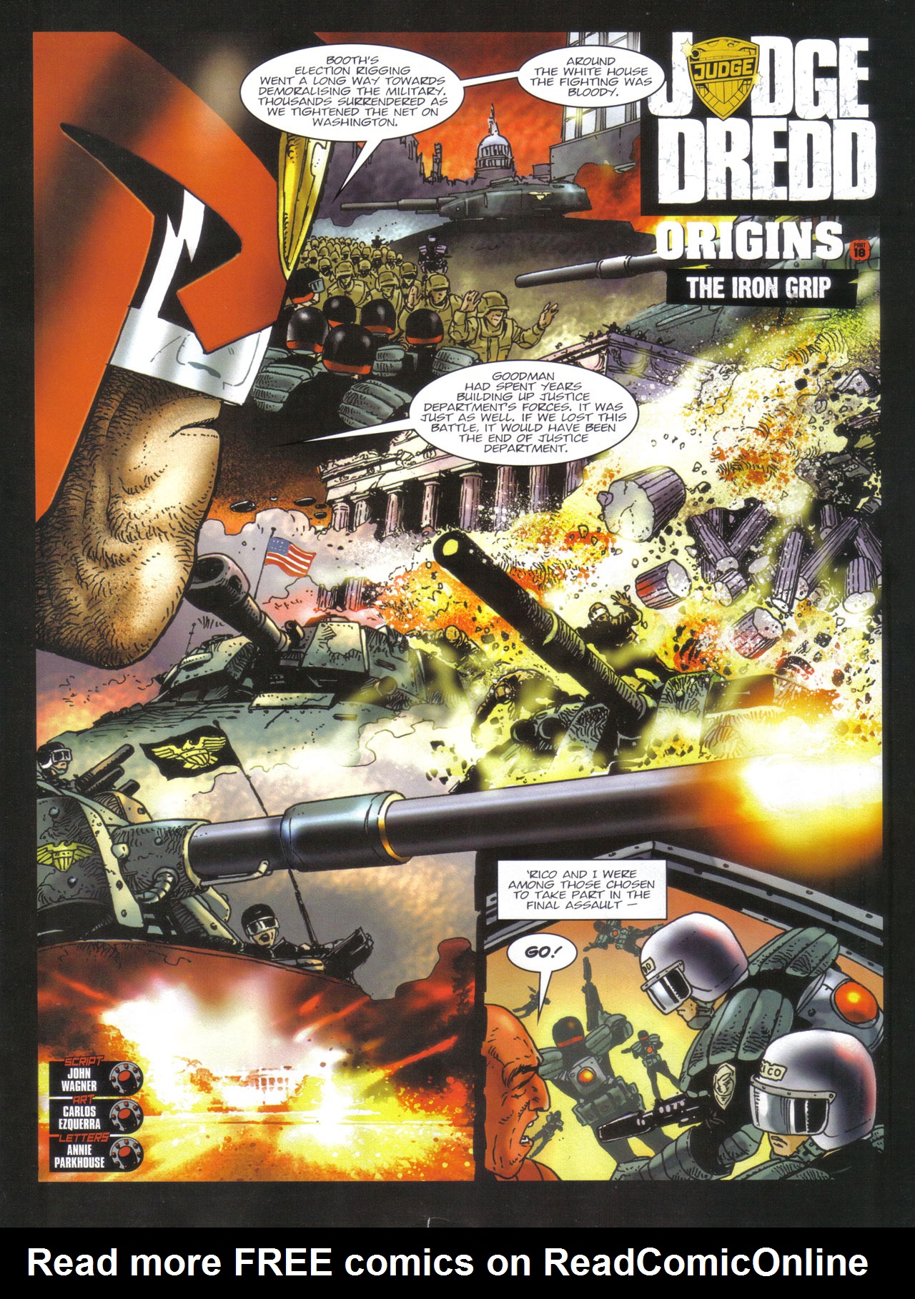 Read online Judge Dredd Origins comic -  Issue # TPB - 104