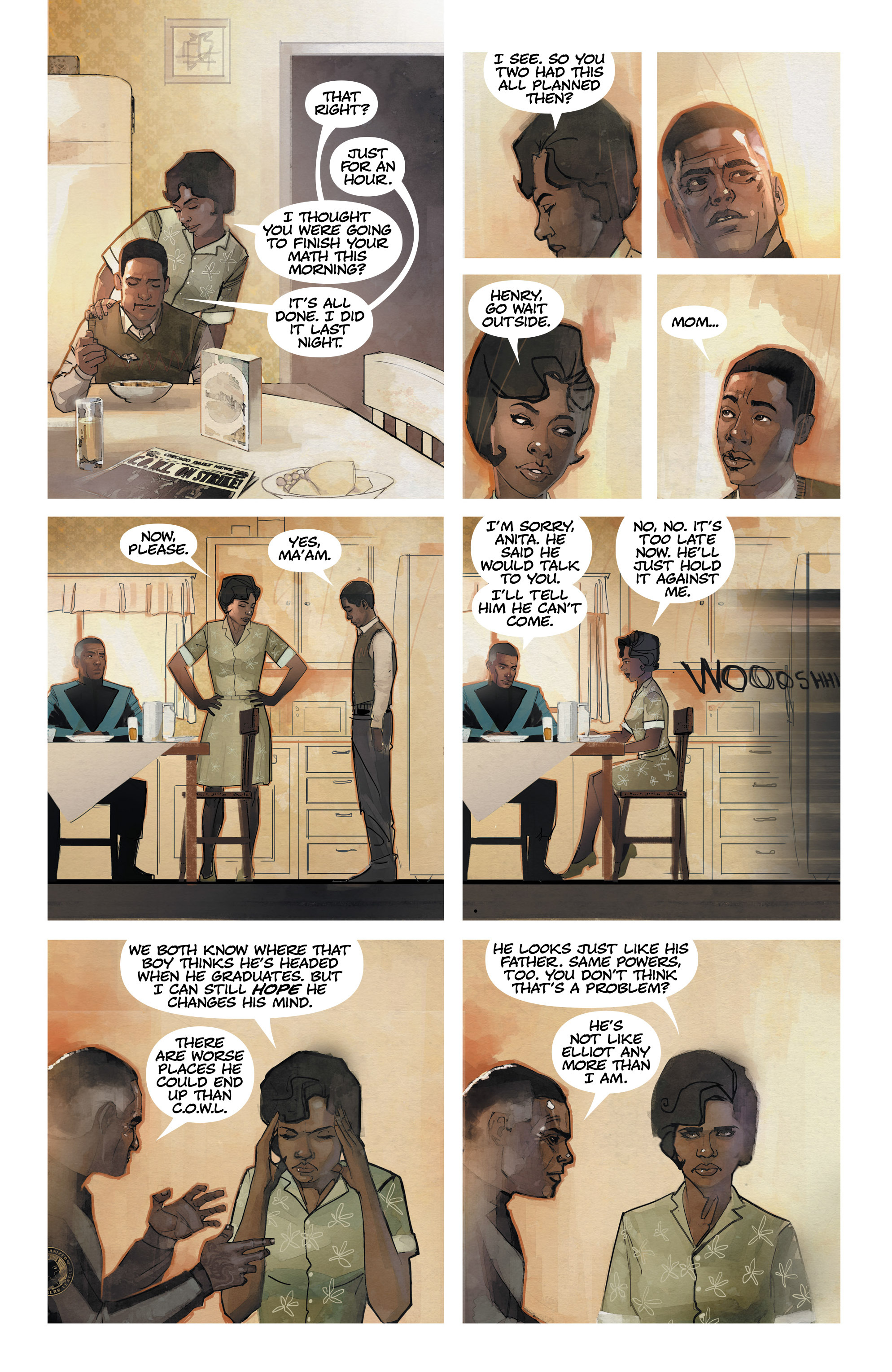 Read online C.O.W.L. comic -  Issue #4 - 4