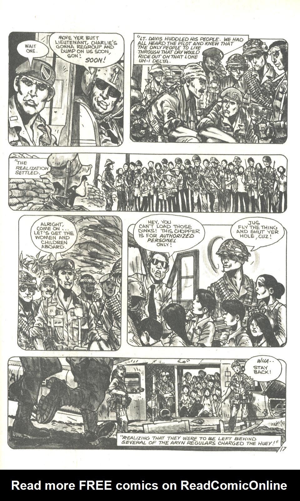 Read online Fire Team comic -  Issue #1 - 19