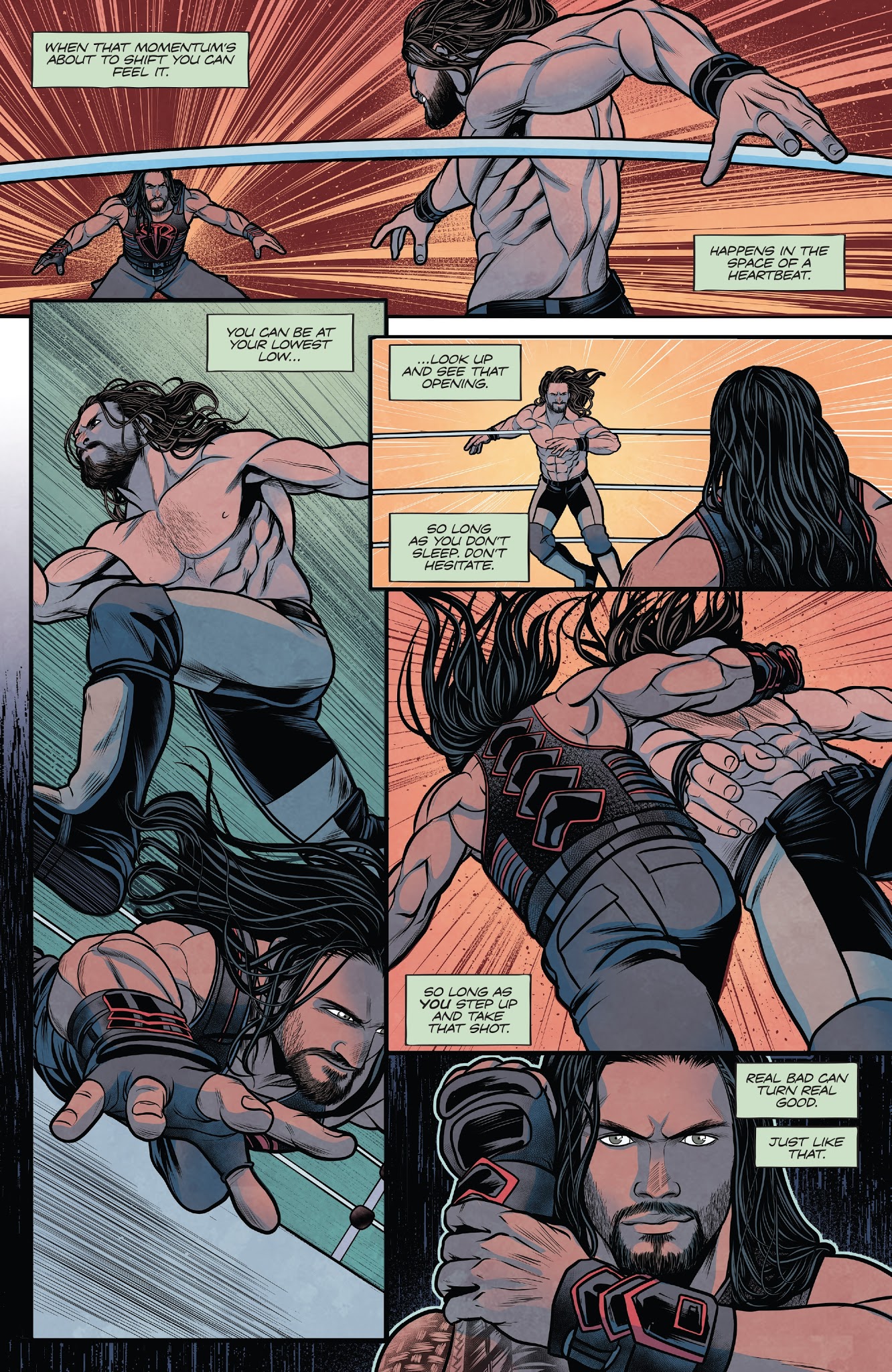 Read online WWE comic -  Issue #9 - 13