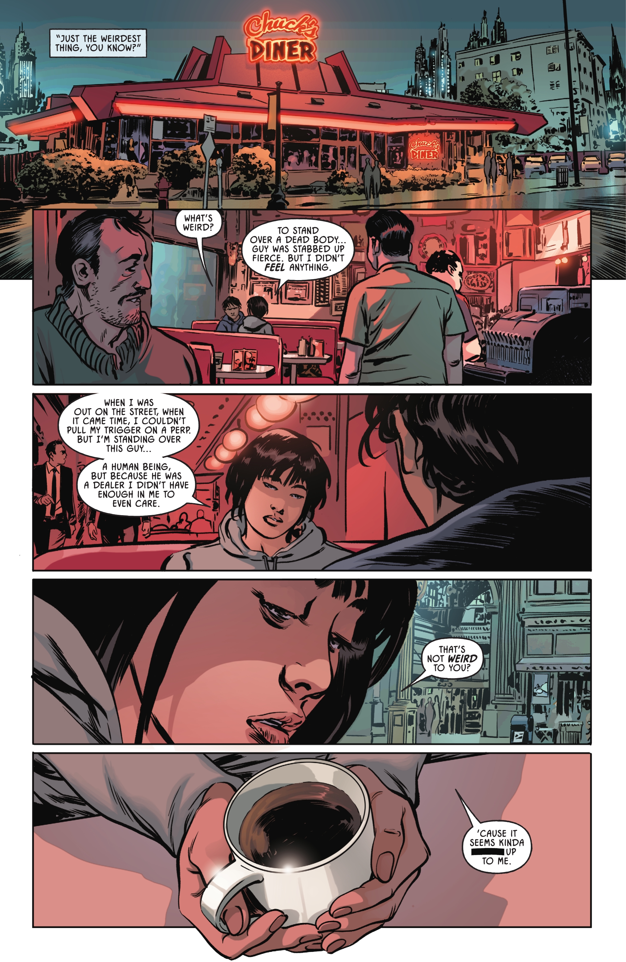 Read online GCPD: The Blue Wall comic -  Issue #4 - 12