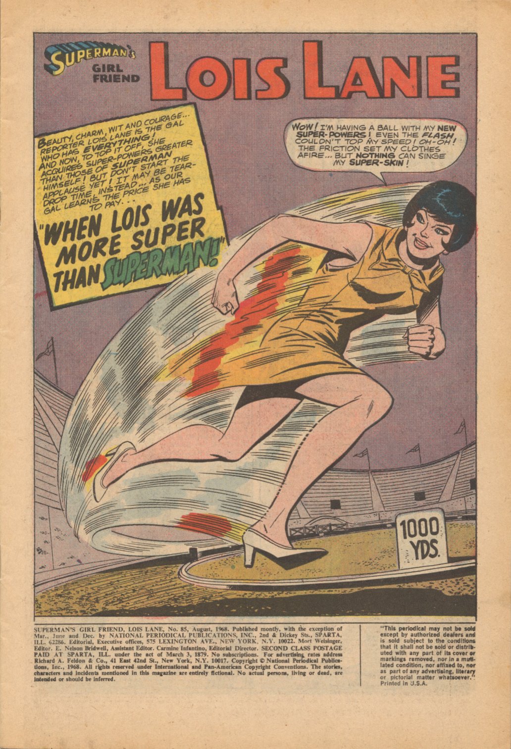 Read online Superman's Girl Friend, Lois Lane comic -  Issue #85 - 3