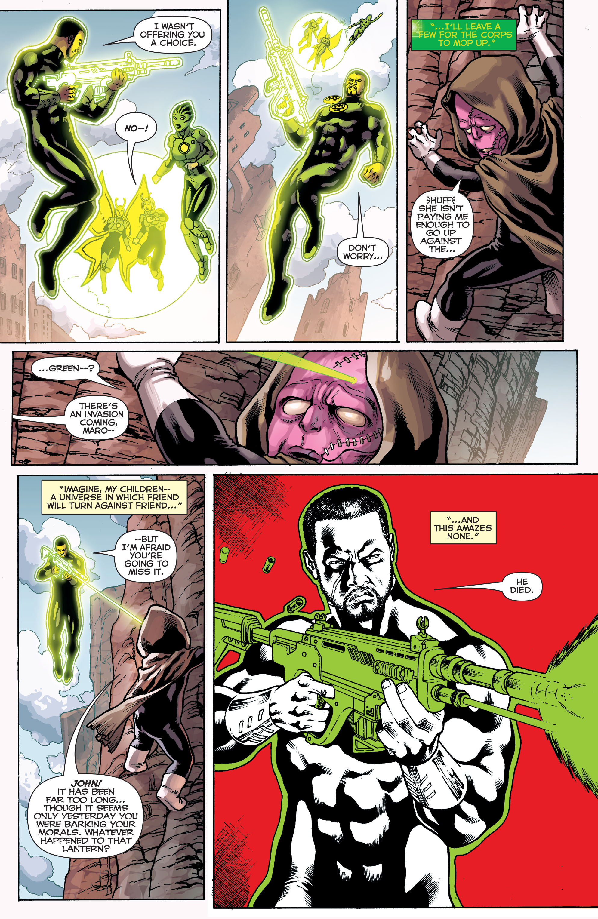 Read online Green Lantern Corps: Futures End comic -  Issue # Full - 12