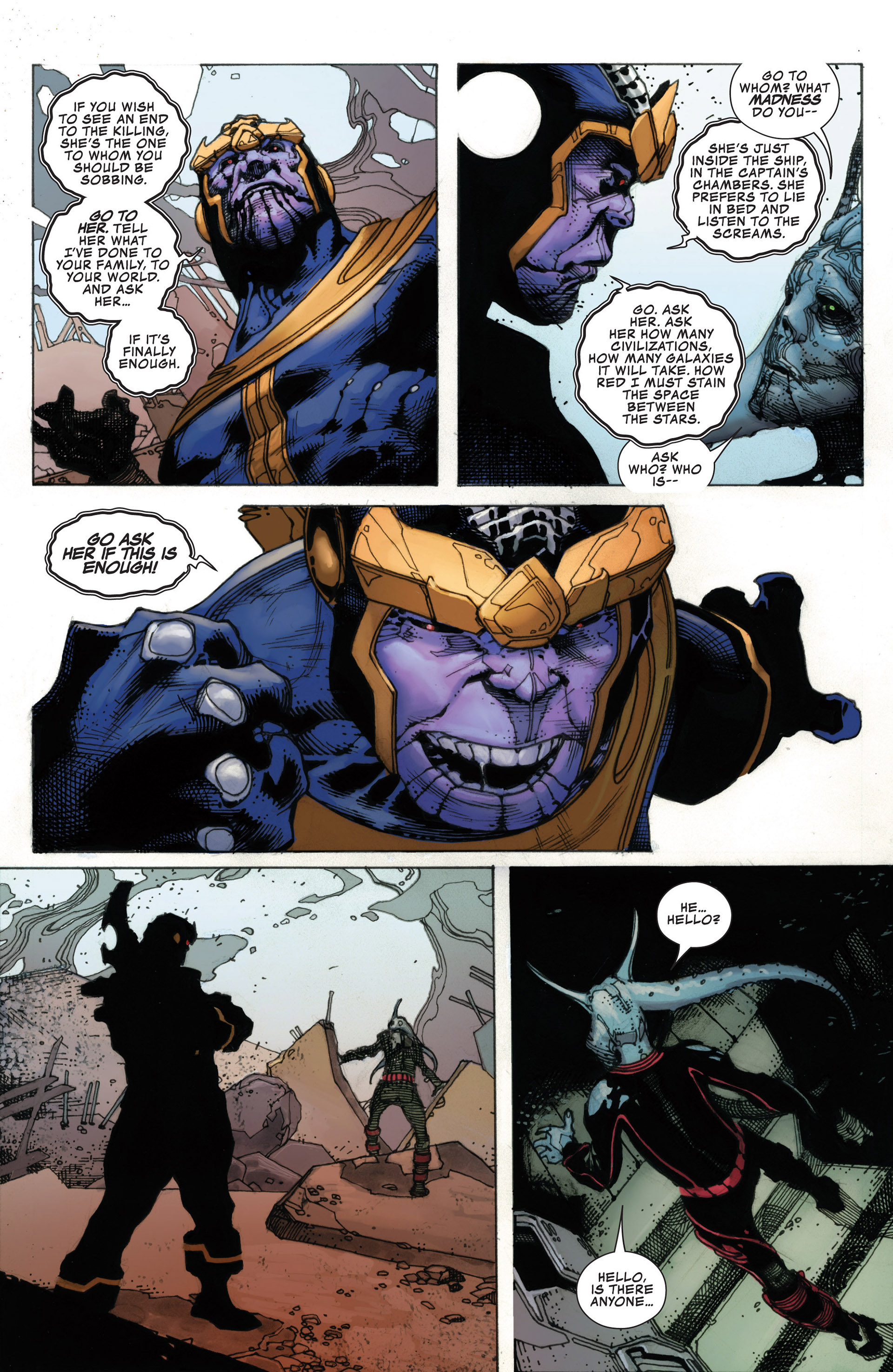 Read online Thanos Rising comic -  Issue #4 - 8
