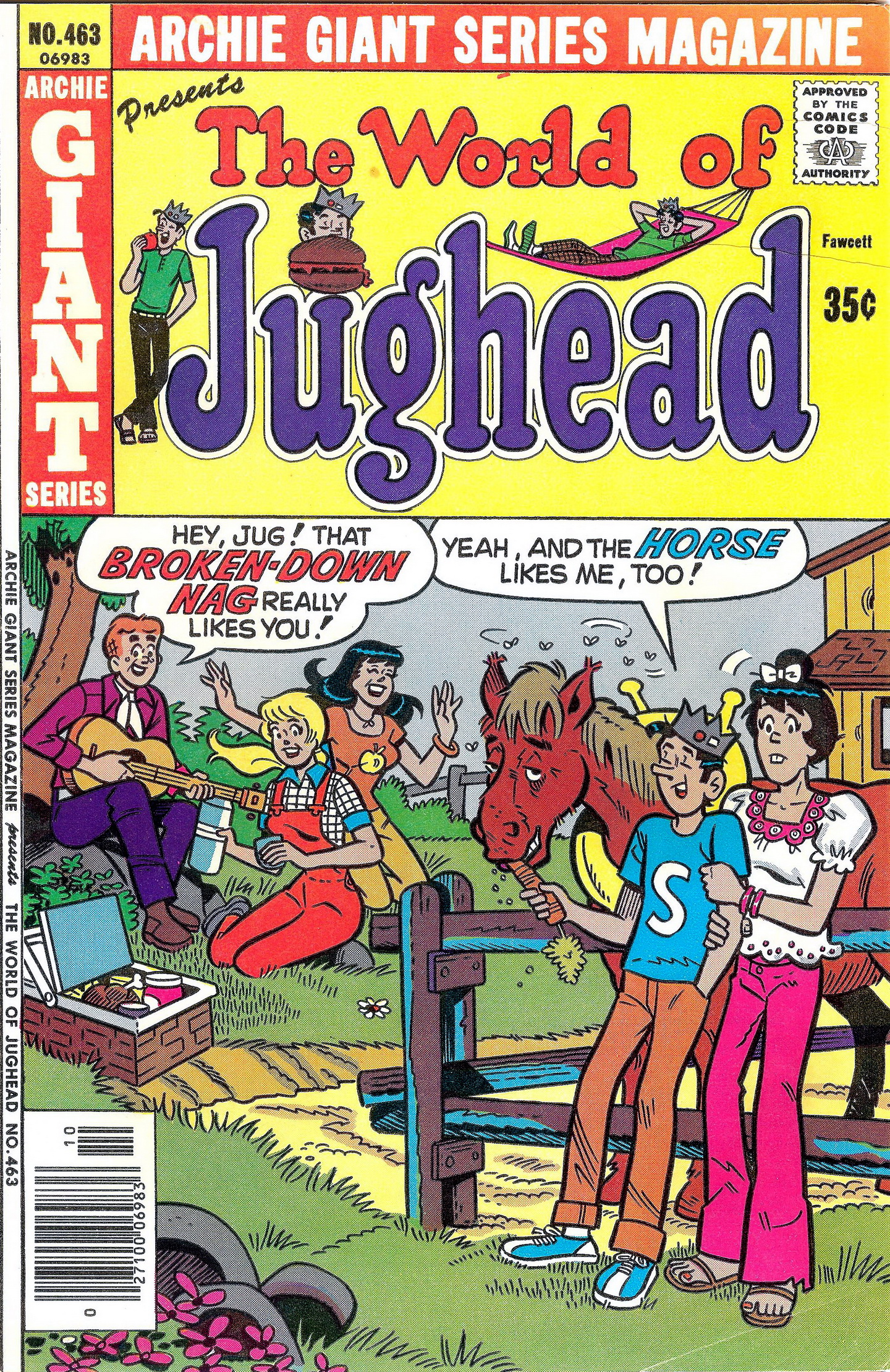 Read online Archie Giant Series Magazine comic -  Issue #463 - 1