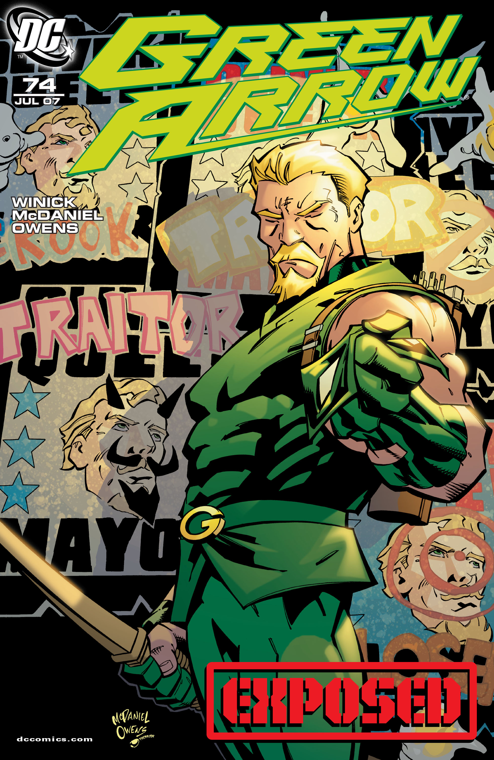 Read online Green Arrow (2001) comic -  Issue #74 - 1