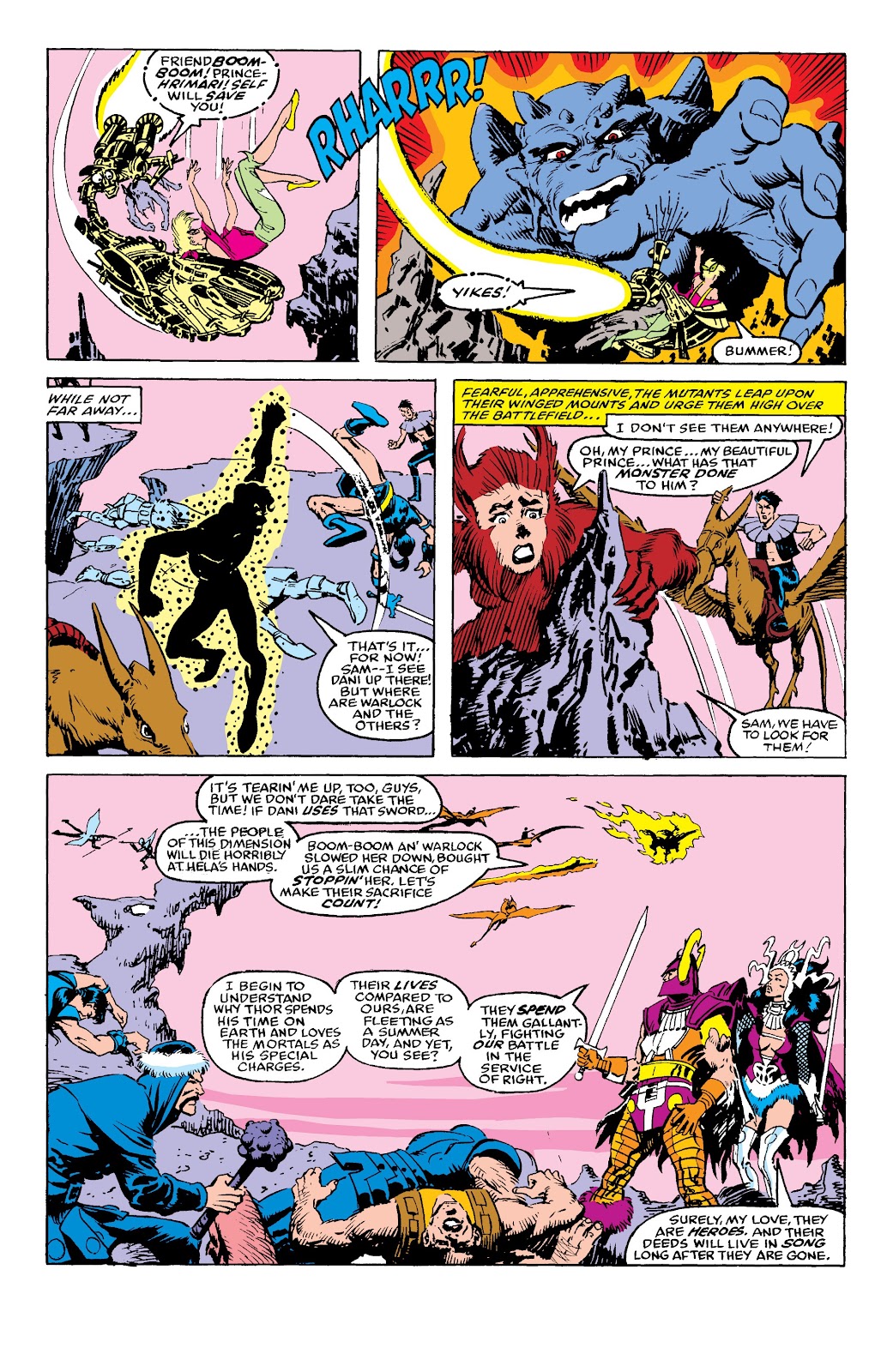 New Mutants Epic Collection issue TPB Curse Of The Valkyries (Part 5) - Page 70