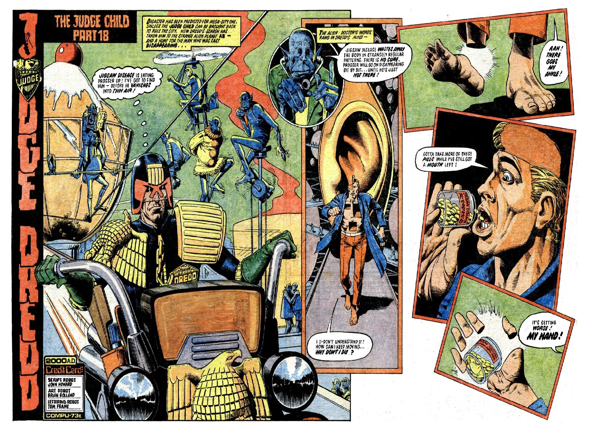 Read online Judge Dredd Epics comic -  Issue # TPB The Judge Child Quest - 90