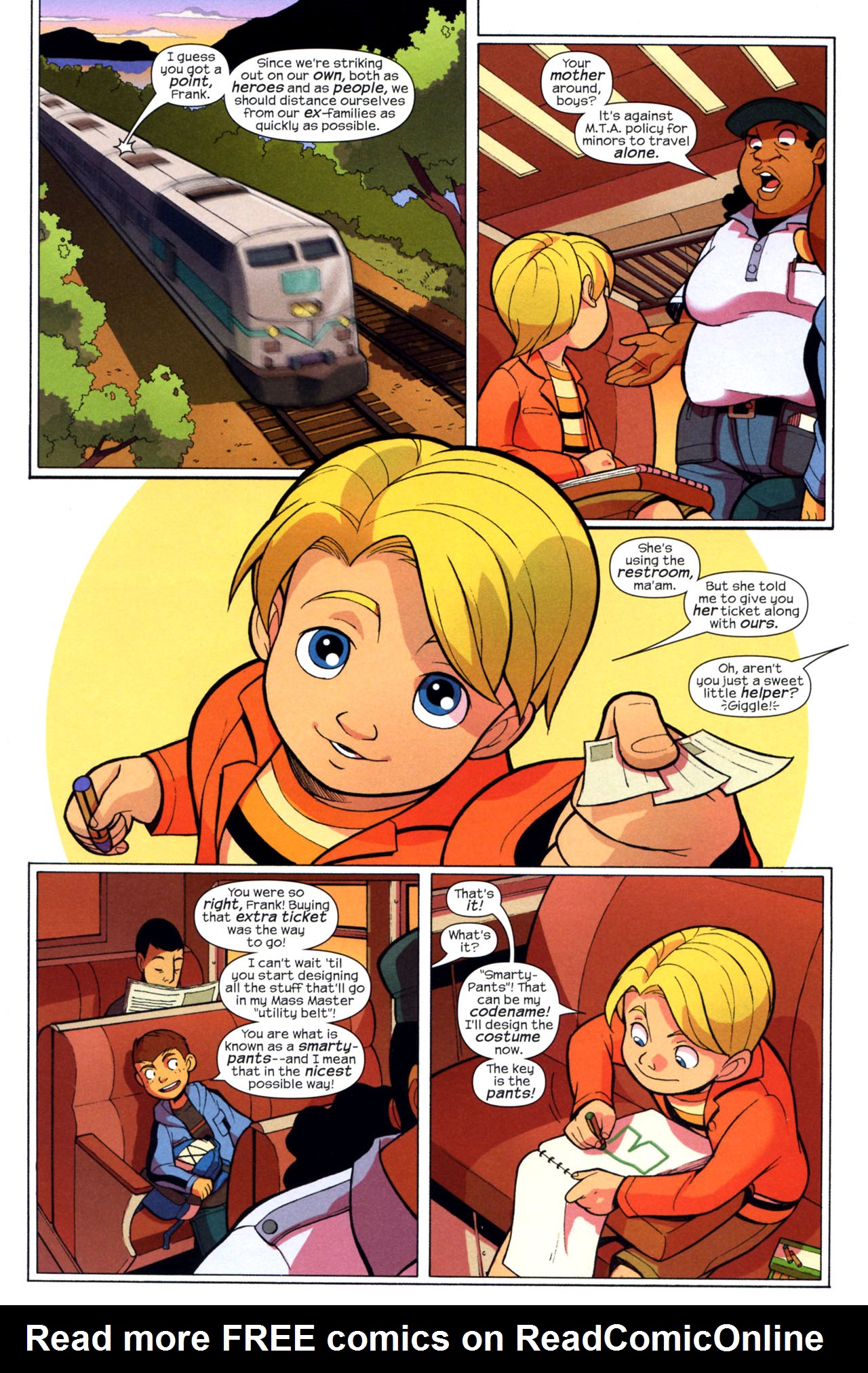 Read online Fantastic Four and Power Pack comic -  Issue #2 - 5