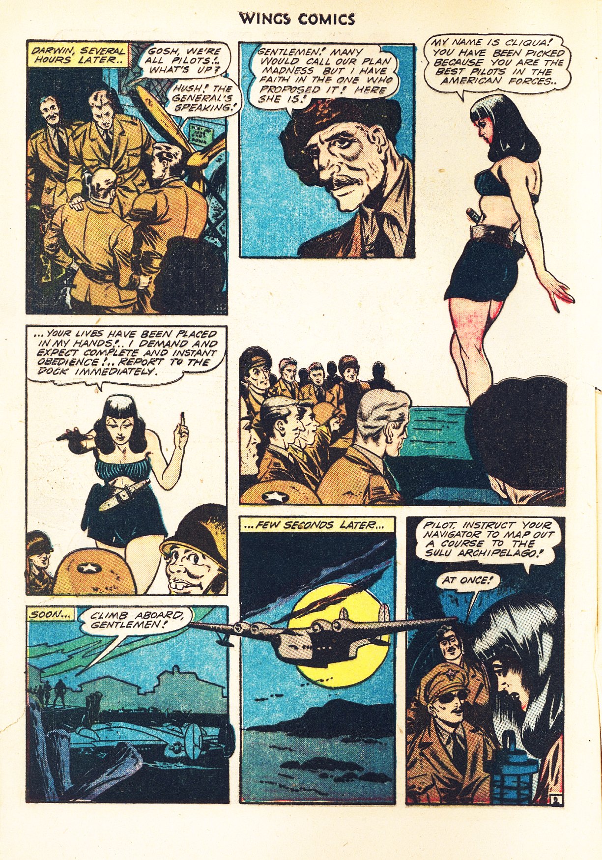 Read online Wings Comics comic -  Issue #41 - 4