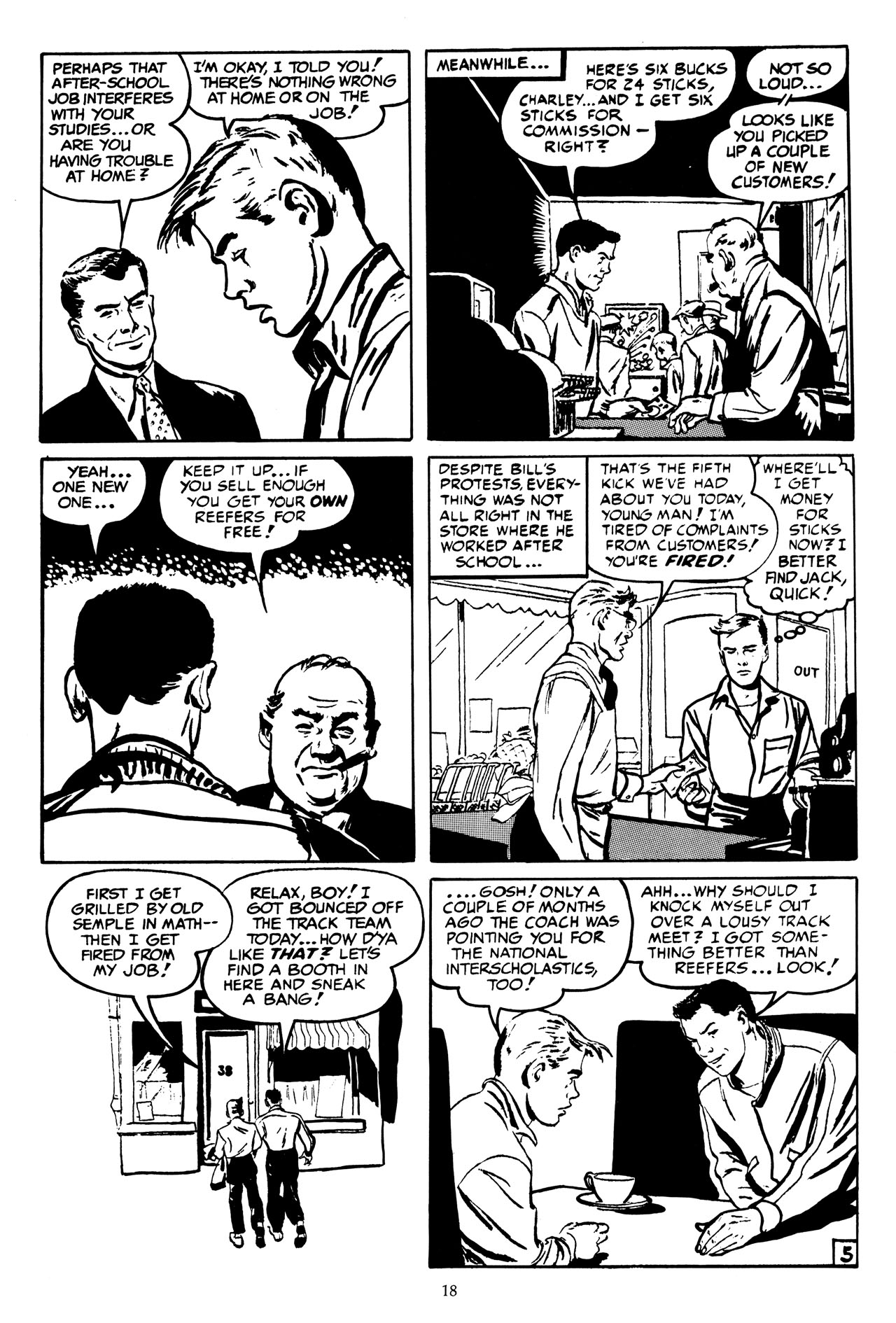 Read online Teen-Aged Dope Slaves and Reform School Girls comic -  Issue # TPB - 20