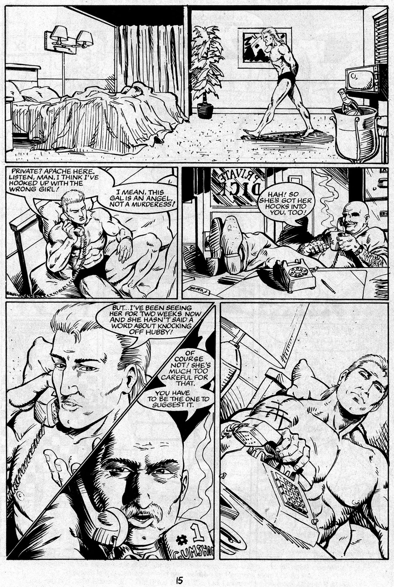 Read online Apache Dick comic -  Issue #1 - 18