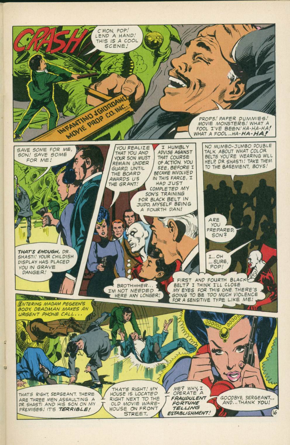 Read online Deadman (1985) comic -  Issue #5 - 16
