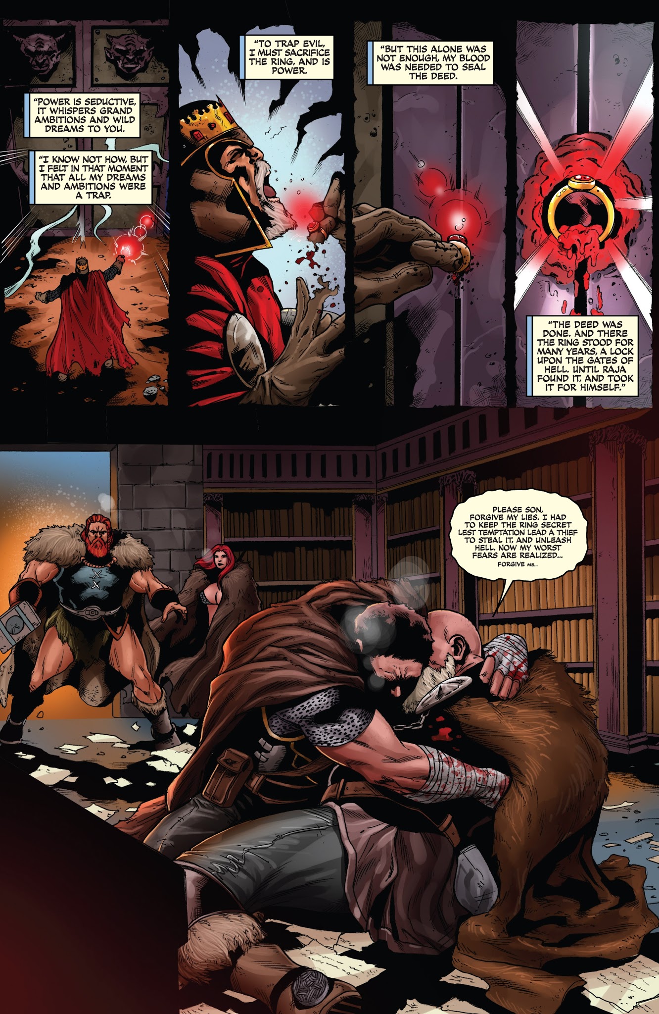 Read online Red Sonja: Revenge of the Gods comic -  Issue #3 - 22