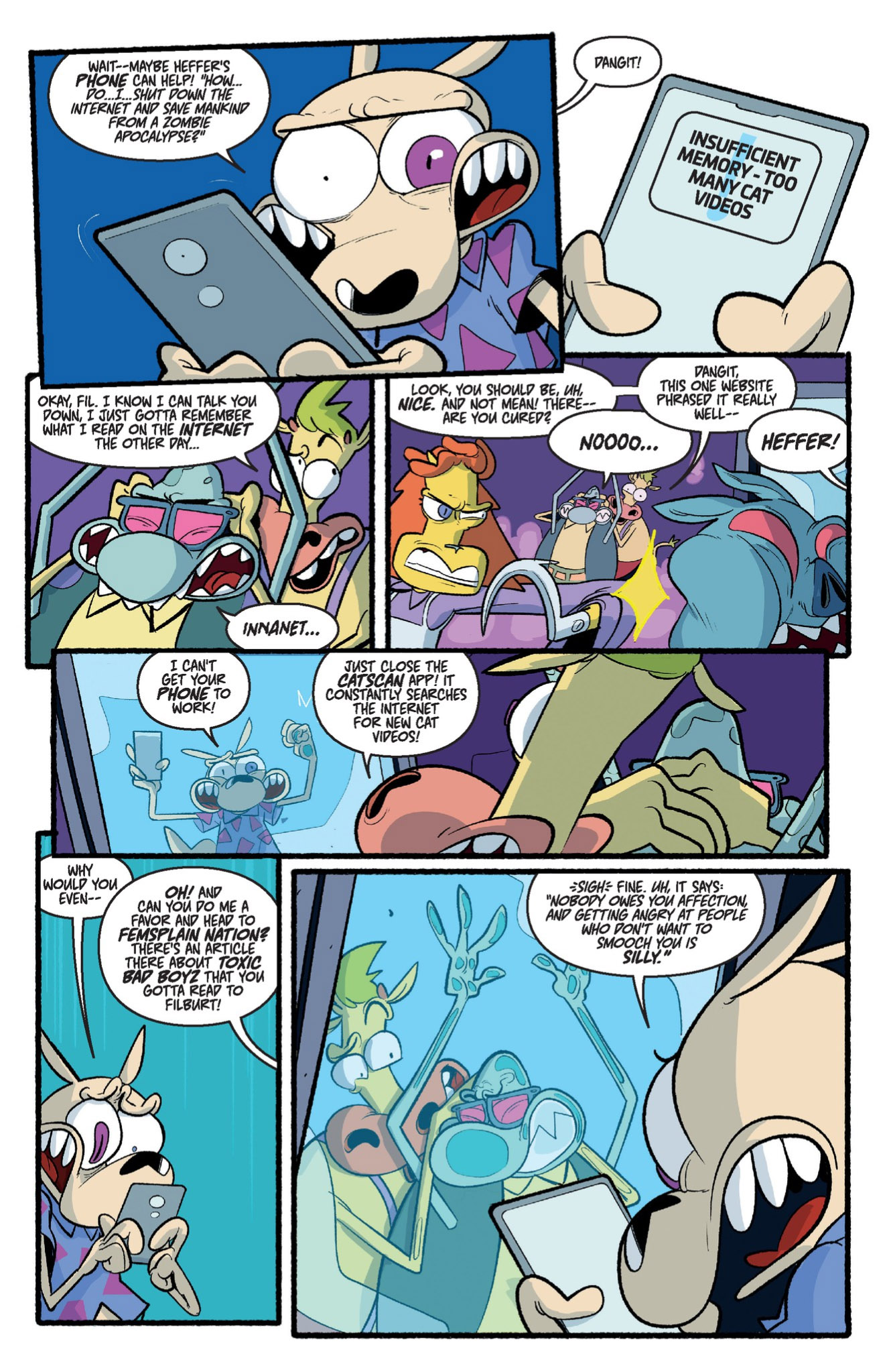 Read online Rocko's Modern Afterlife comic -  Issue #4 - 15