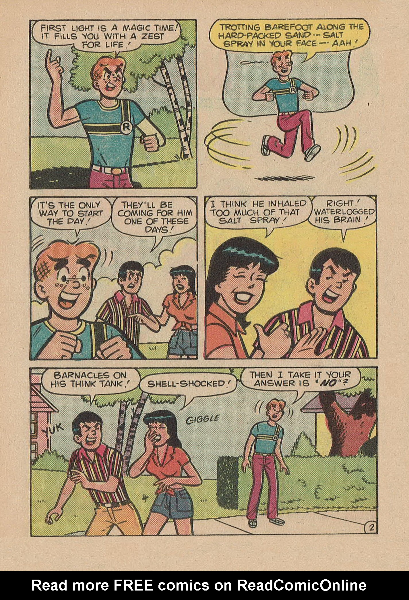 Read online Archie Digest Magazine comic -  Issue #74 - 118
