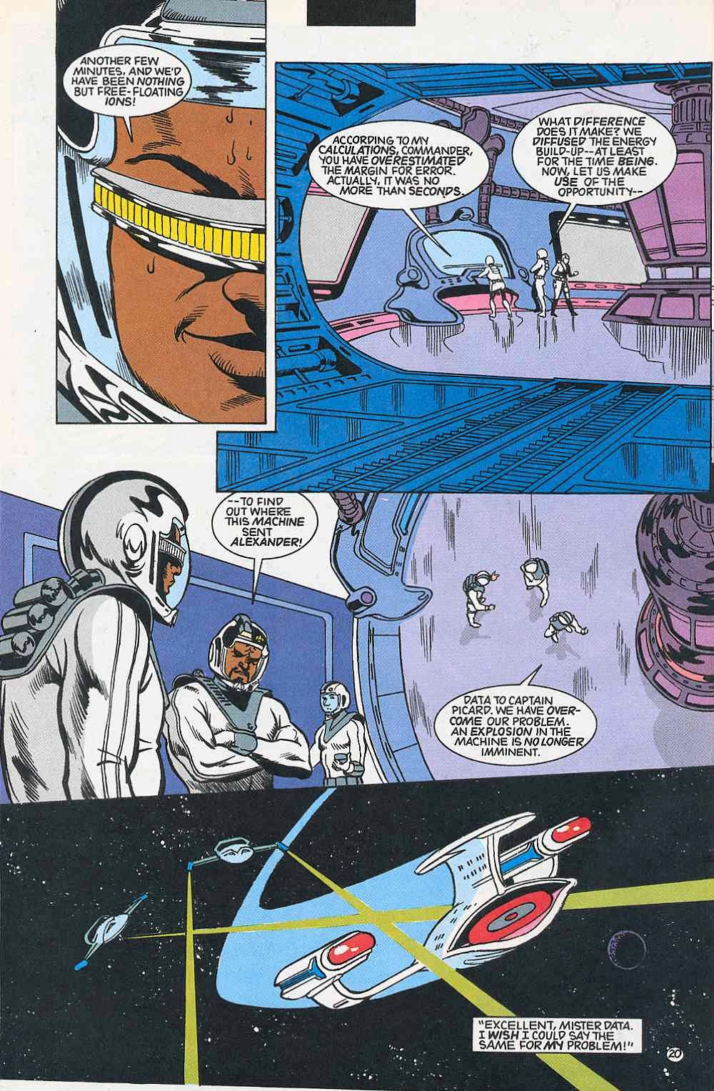 Read online Star Trek: The Next Generation (1989) comic -  Issue #42 - 21
