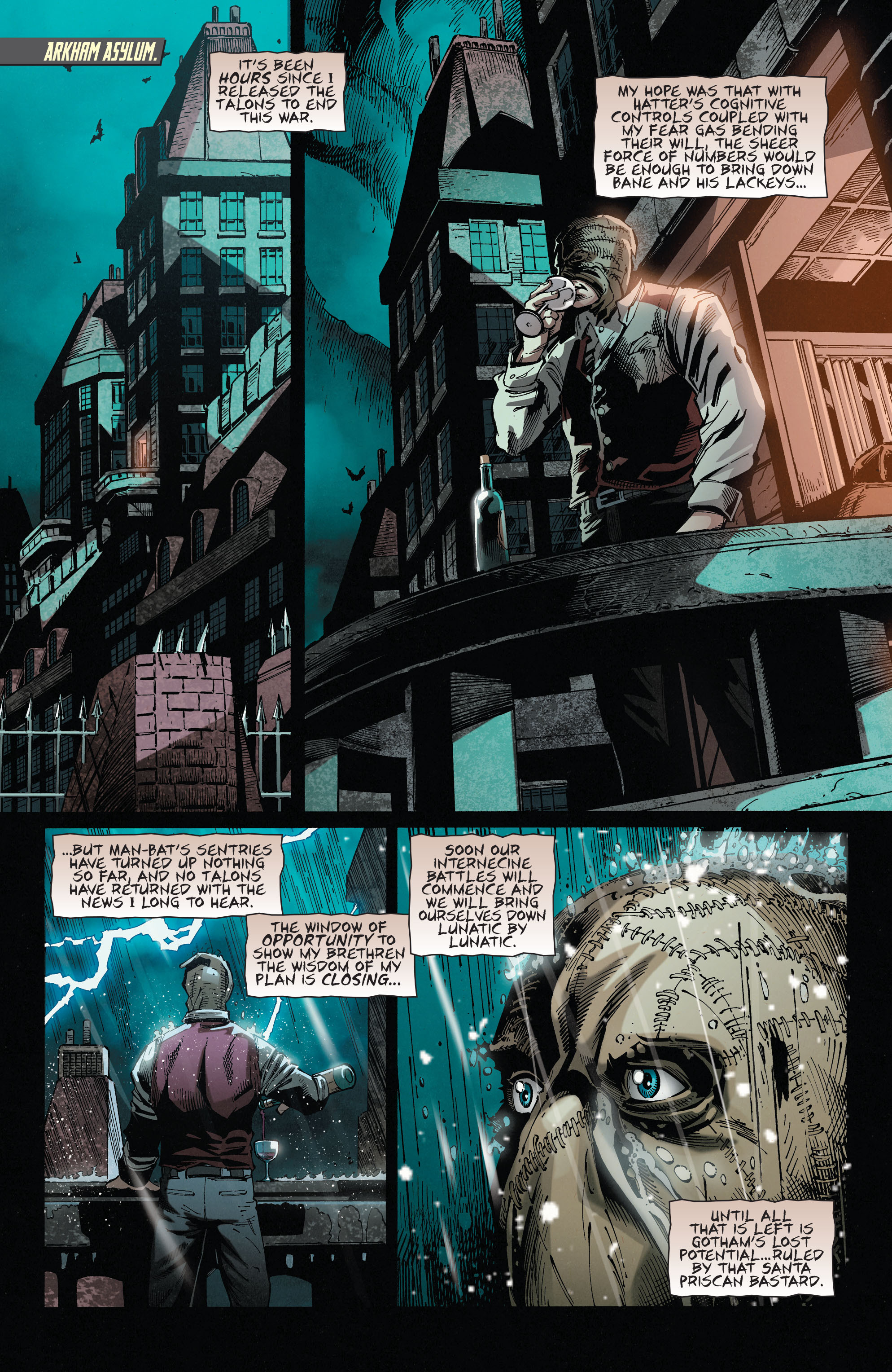 Read online Forever Evil: Arkham War comic -  Issue #5 - 14