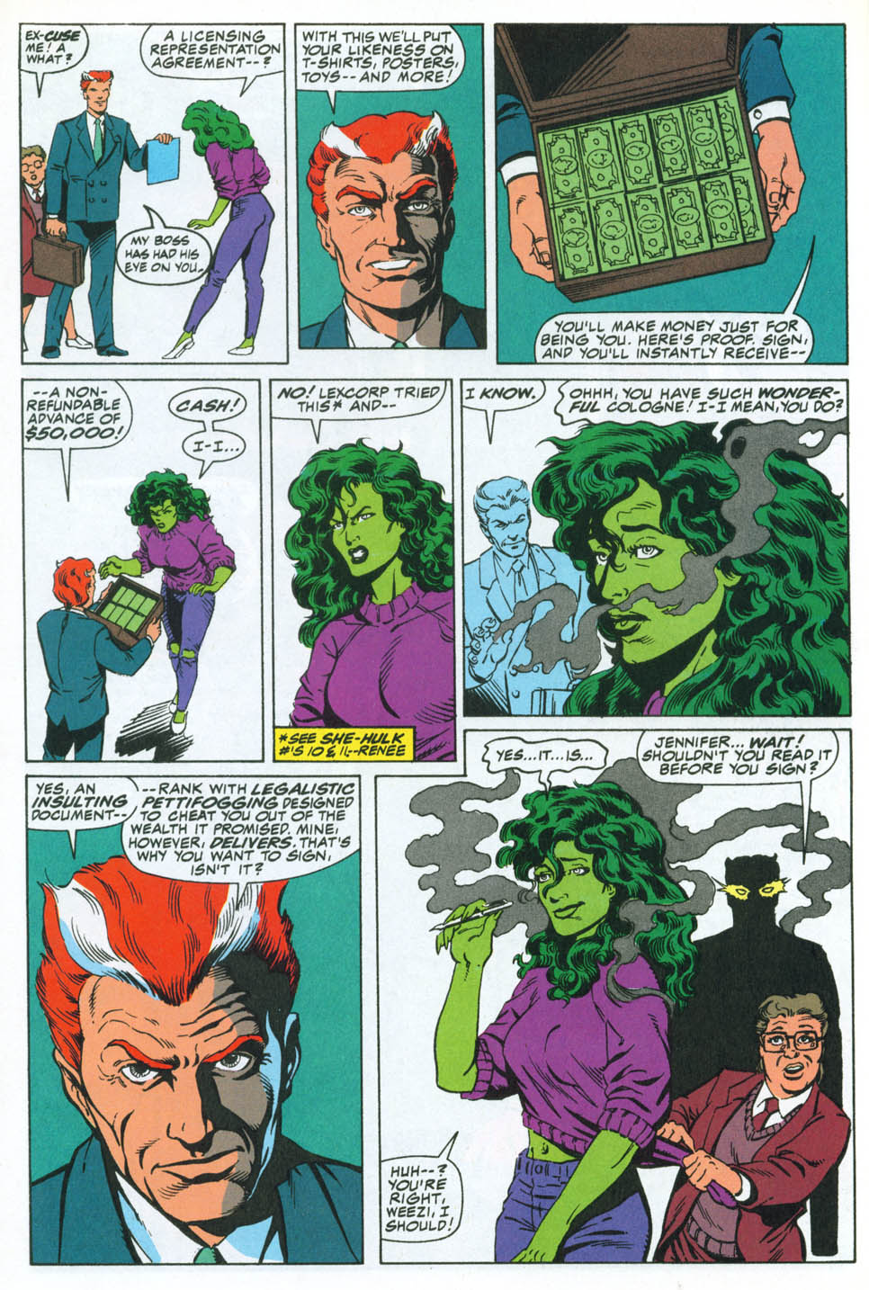 Read online The Sensational She-Hulk comic -  Issue #28 - 5