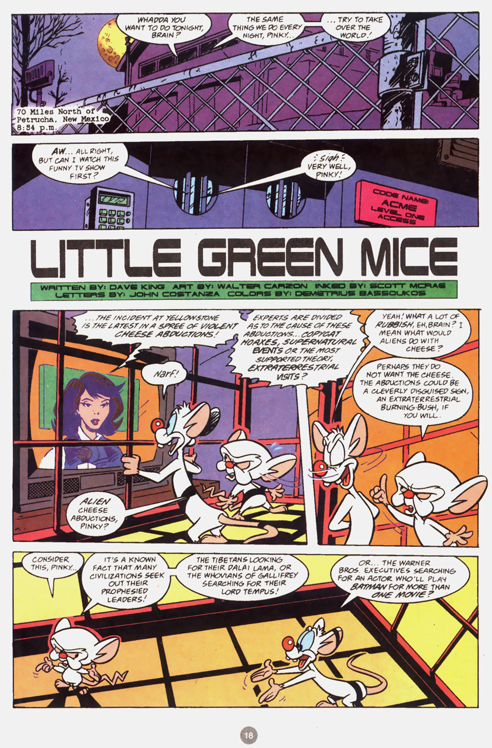 Read online Animaniacs comic -  Issue #19 - 15