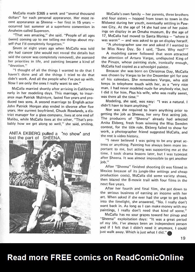 Read online Femzine comic -  Issue #1 - 19