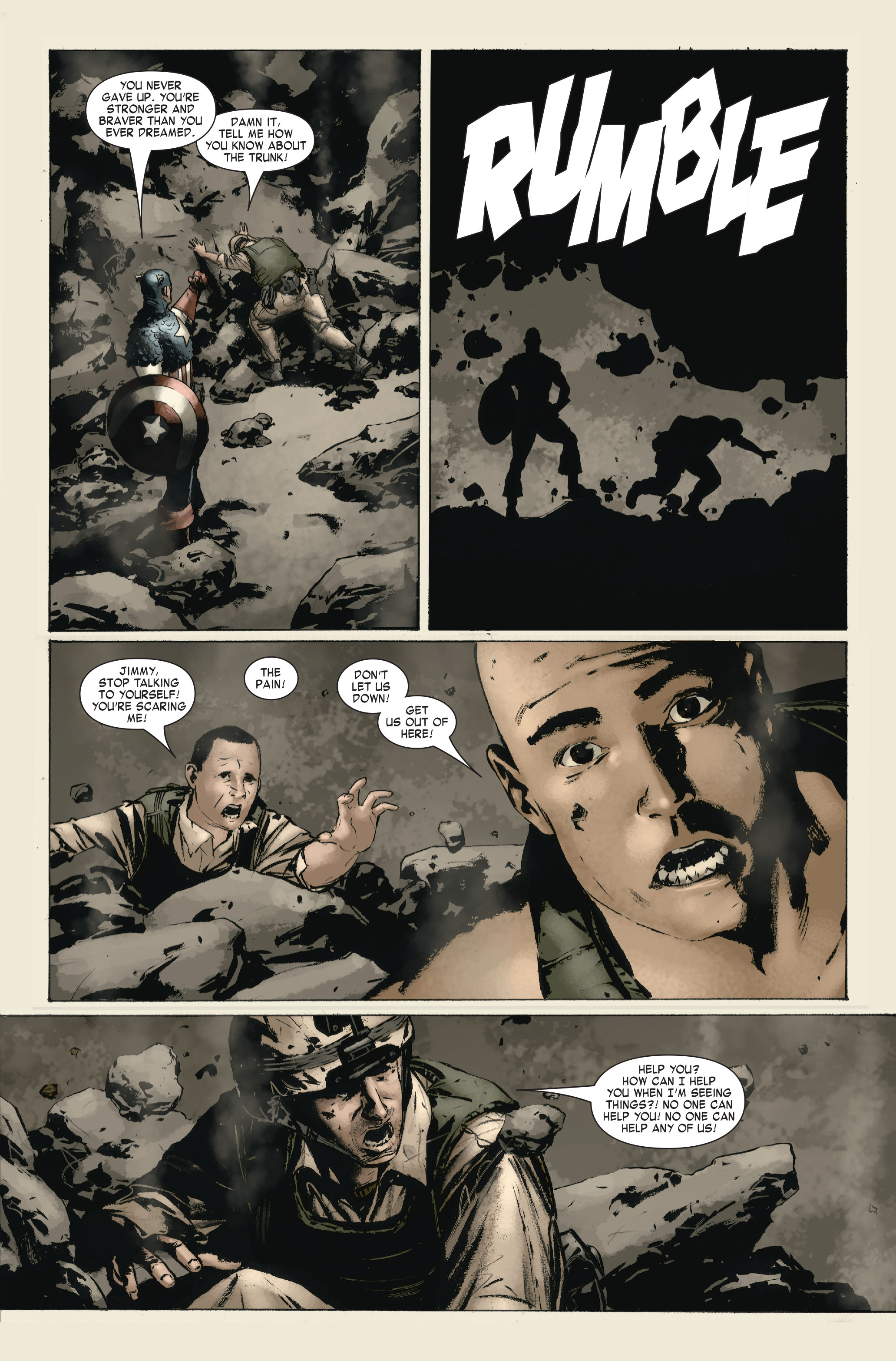Read online Captain America: The Chosen comic -  Issue #2 - 22