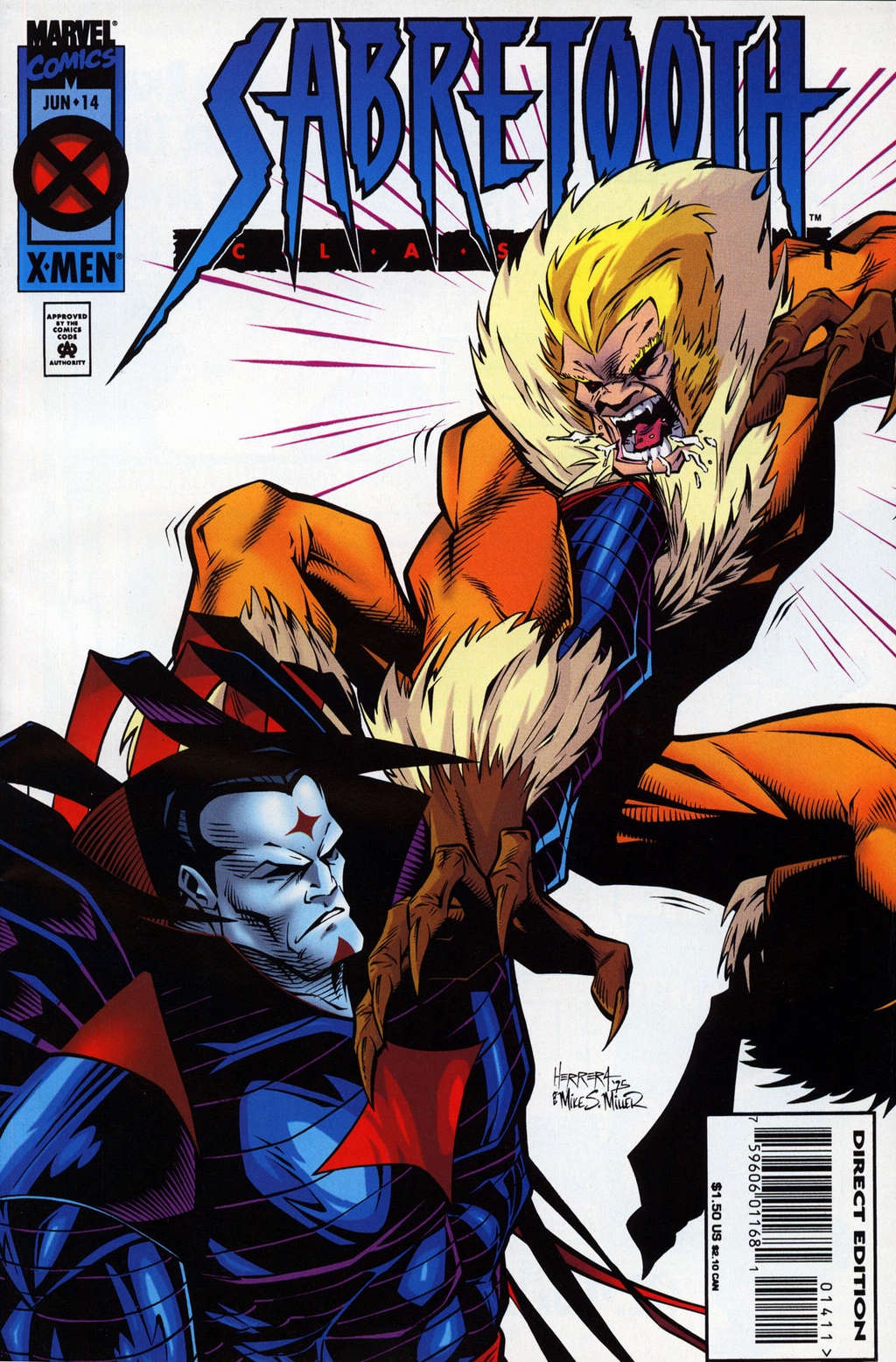 Read online Sabretooth Classic comic -  Issue #14 - 1