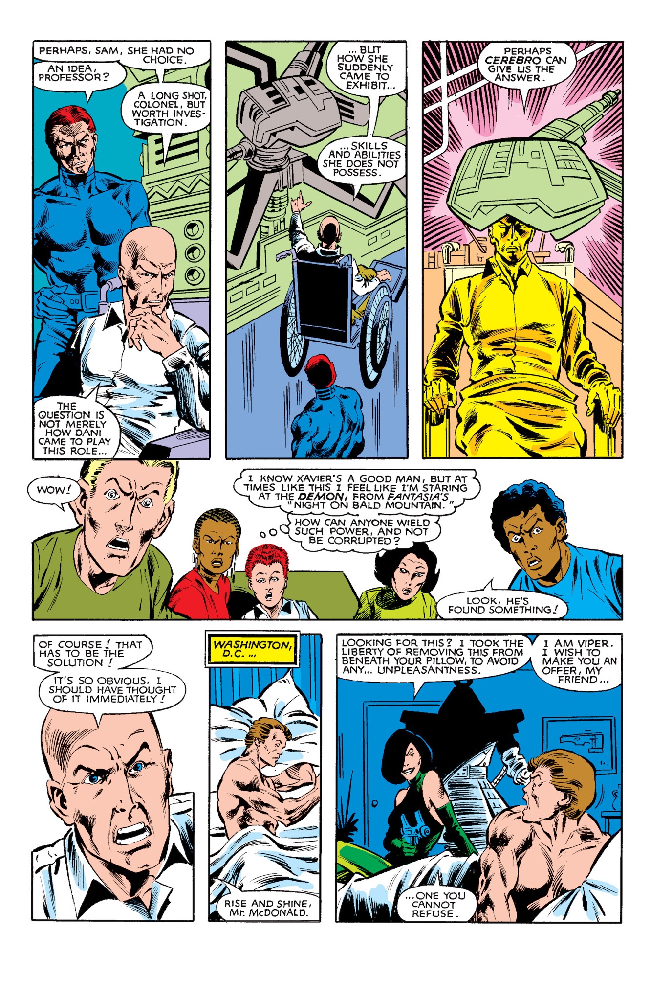 Read online New Mutants Classic comic -  Issue # TPB 1 - 186