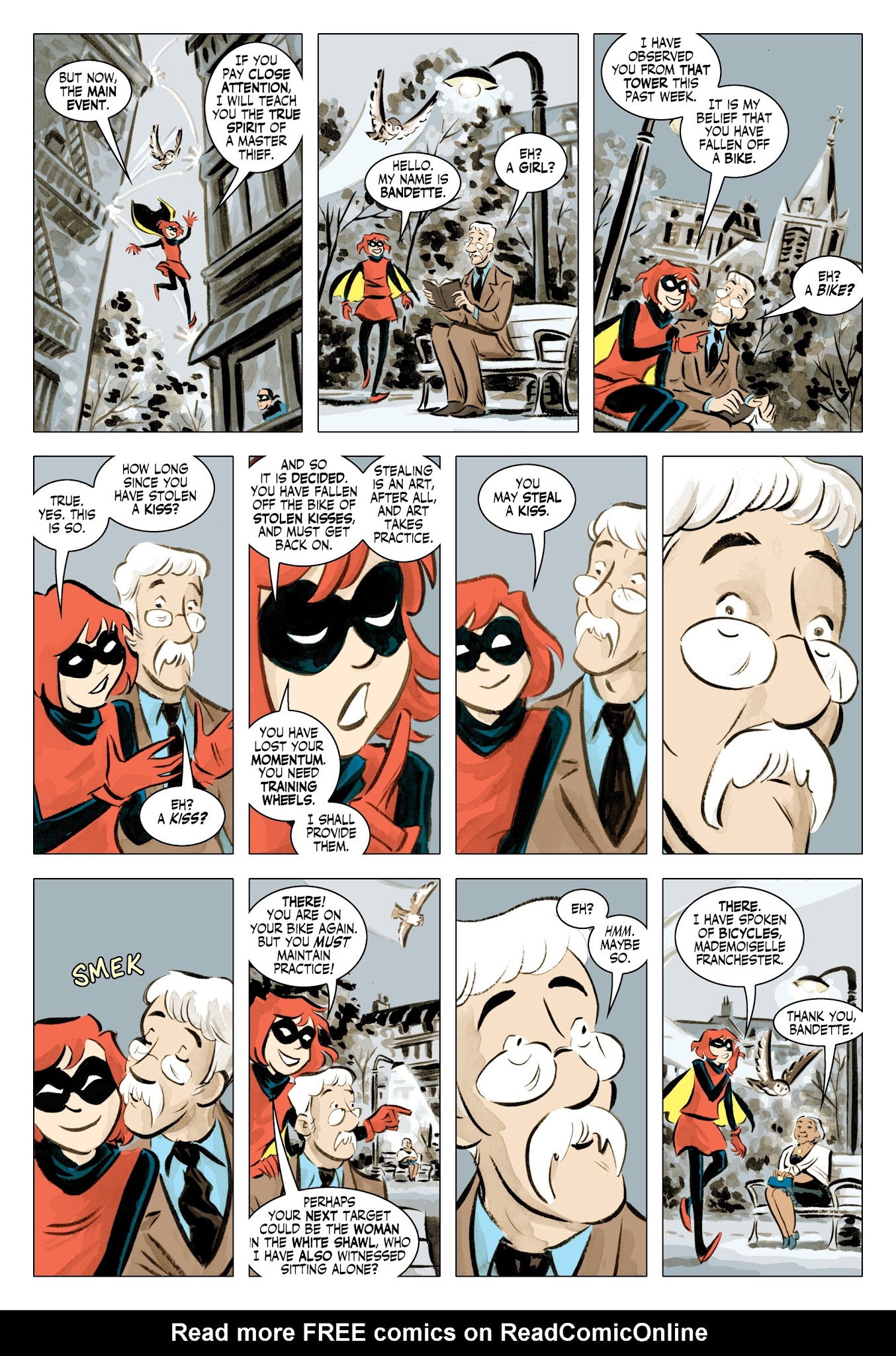 Read online Bandette (2012) comic -  Issue #16 - 19
