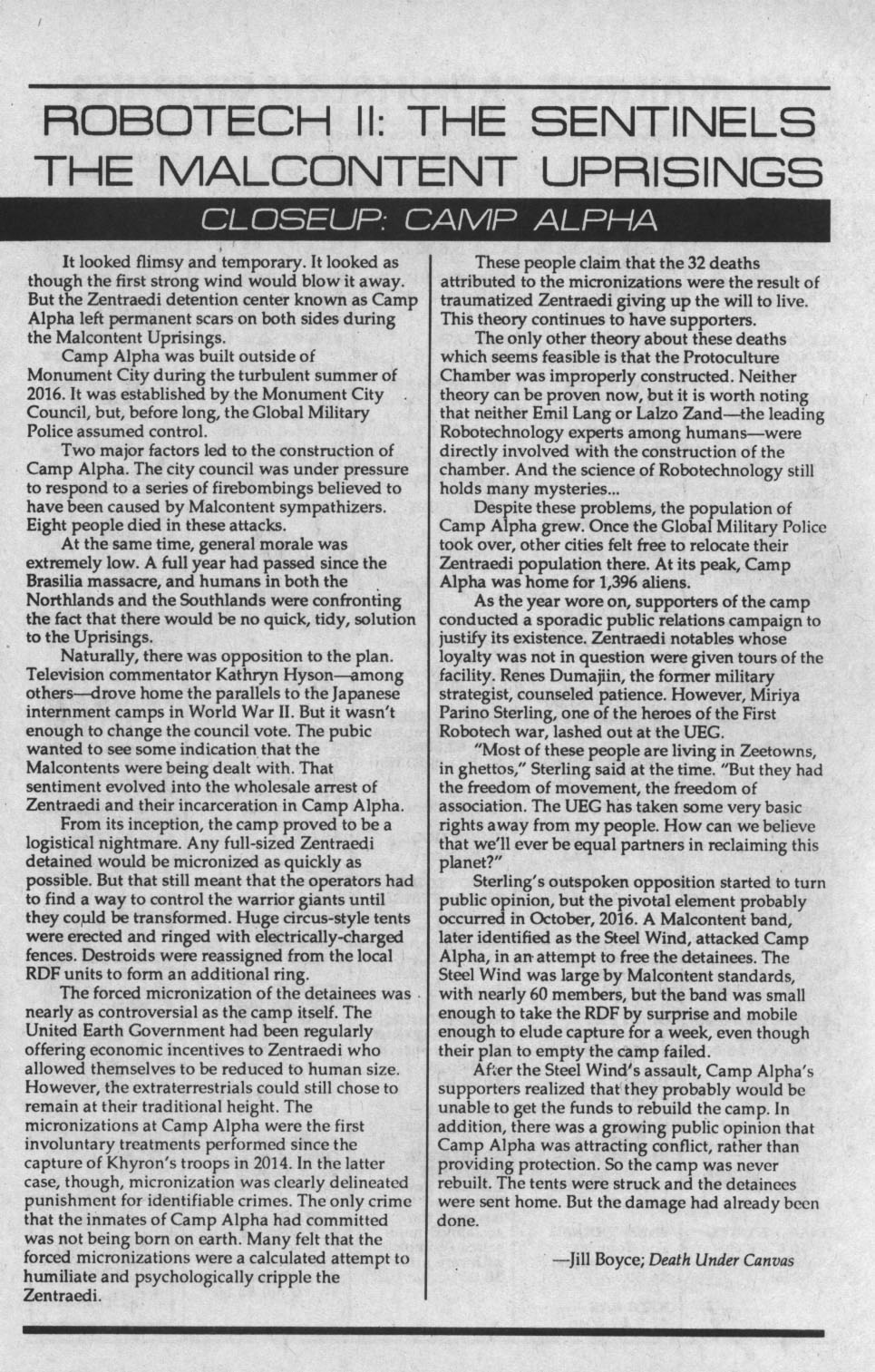 Read online Robotech II: The Sentinels - The Malcontent Uprisings comic -  Issue #4 - 29