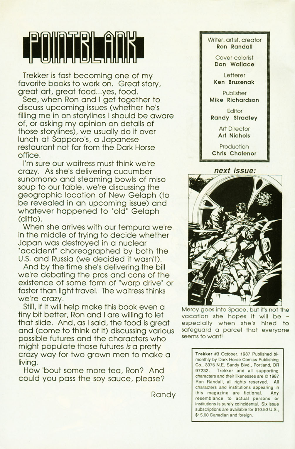 Read online Trekker comic -  Issue #3 - 2