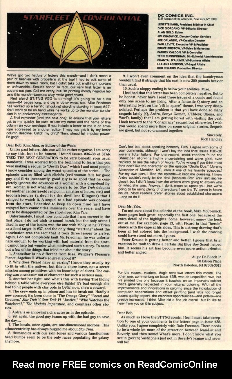 Read online Star Trek: The Next Generation (1989) comic -  Issue #43 - 26