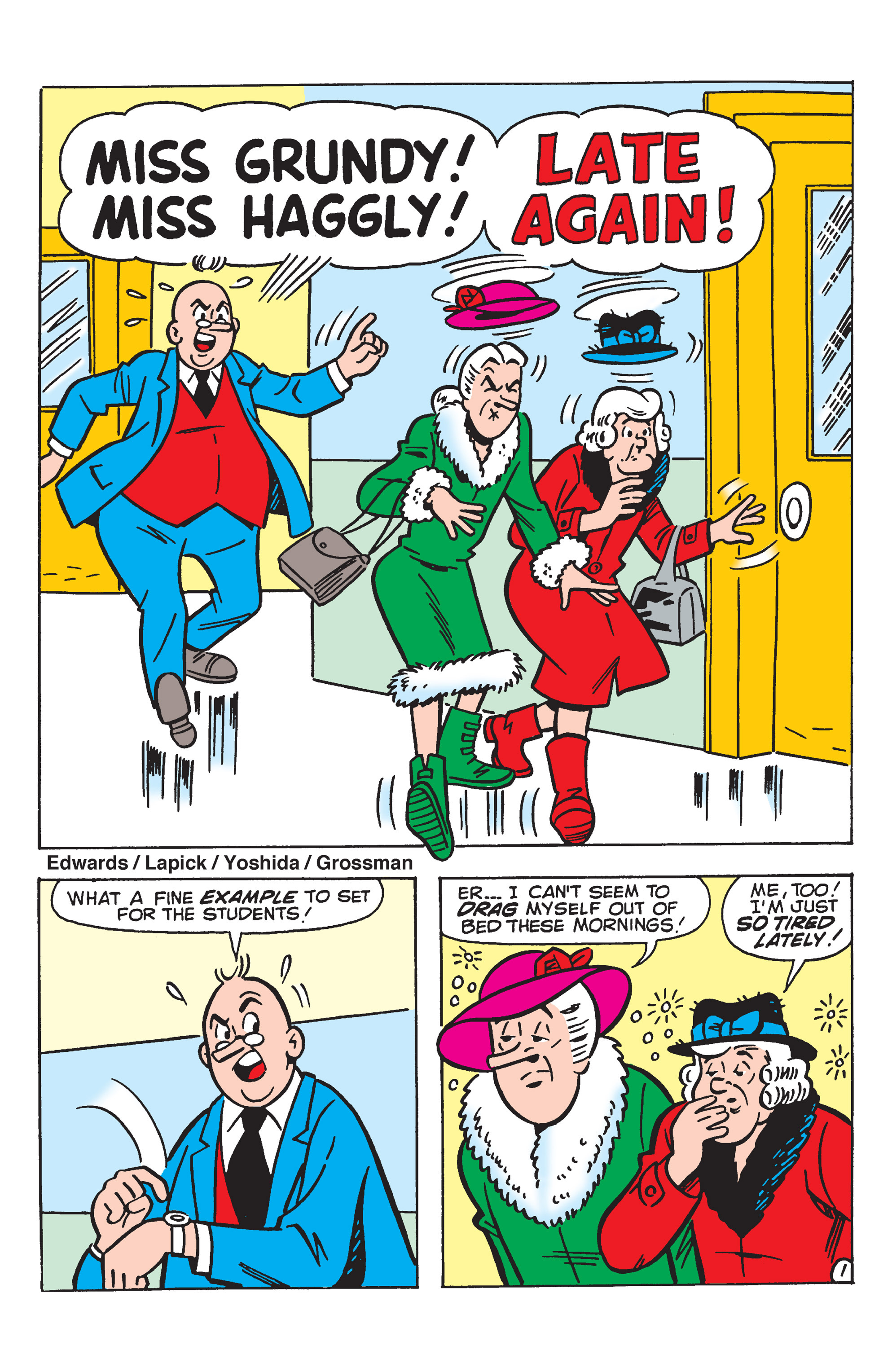 Read online Archie & Friends: Faculty Funnies comic -  Issue # TPB - 42