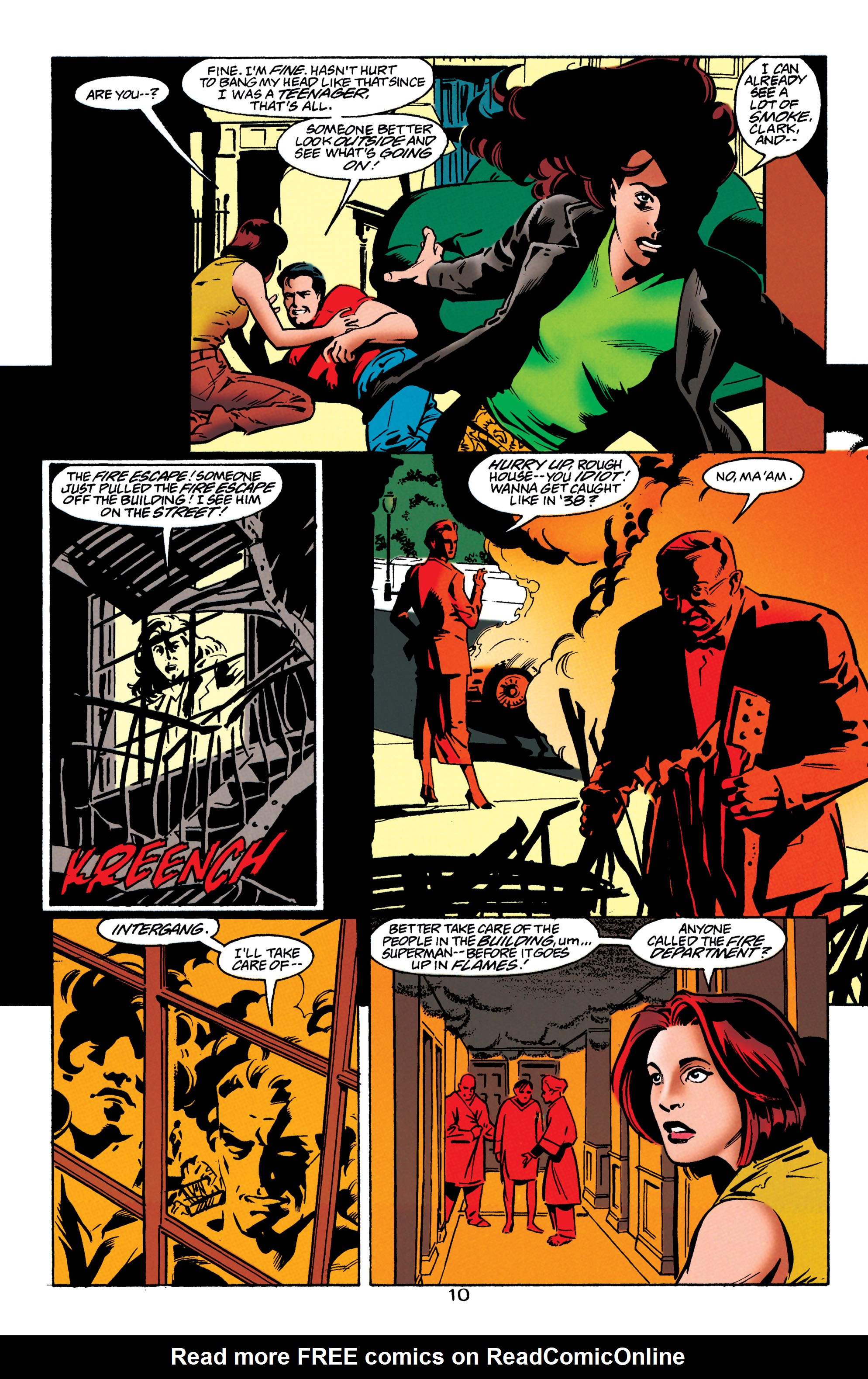 Read online Adventures of Superman (1987) comic -  Issue #549 - 10