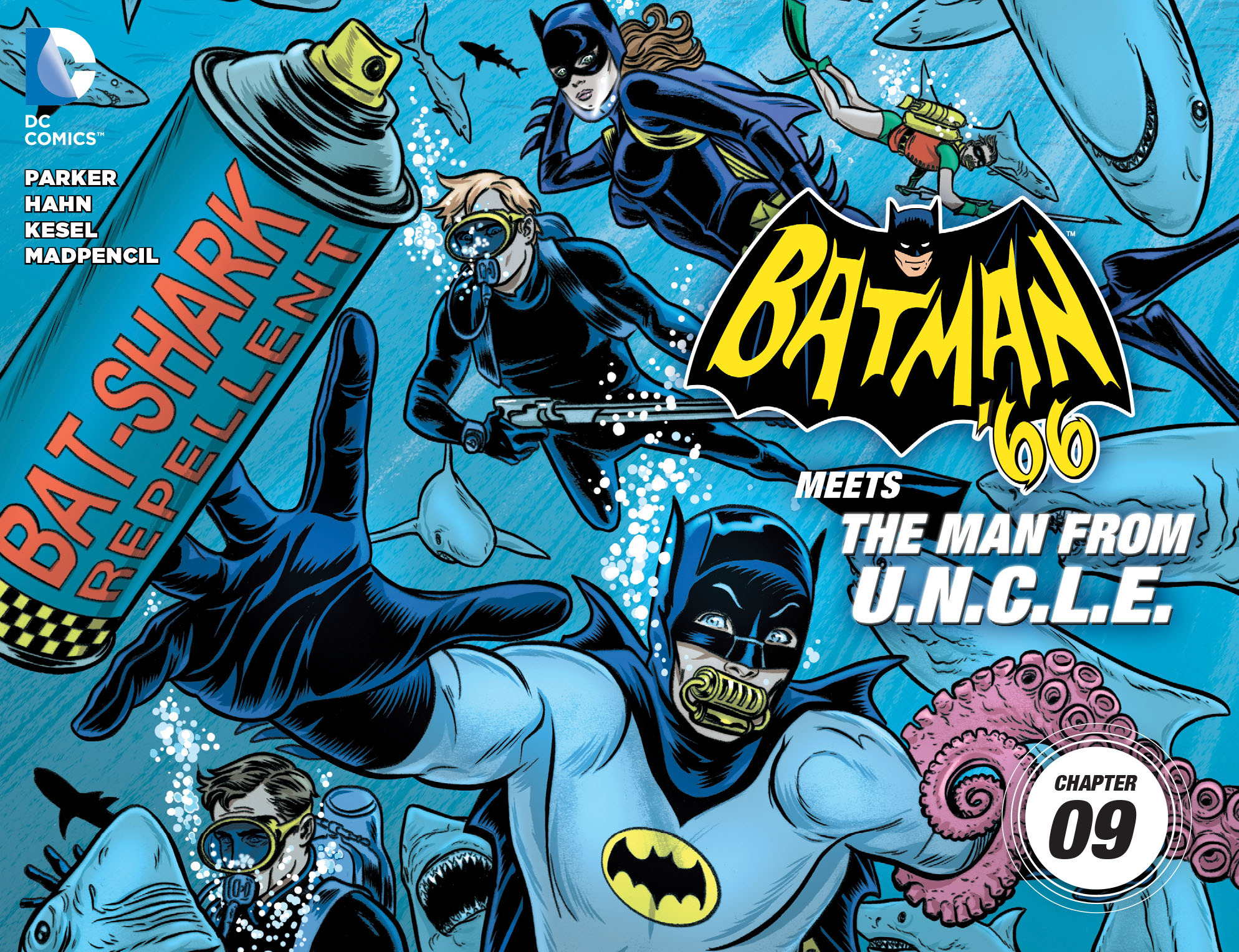 Read online Batman '66 Meets the Man from U.N.C.L.E. comic -  Issue #9 - 1