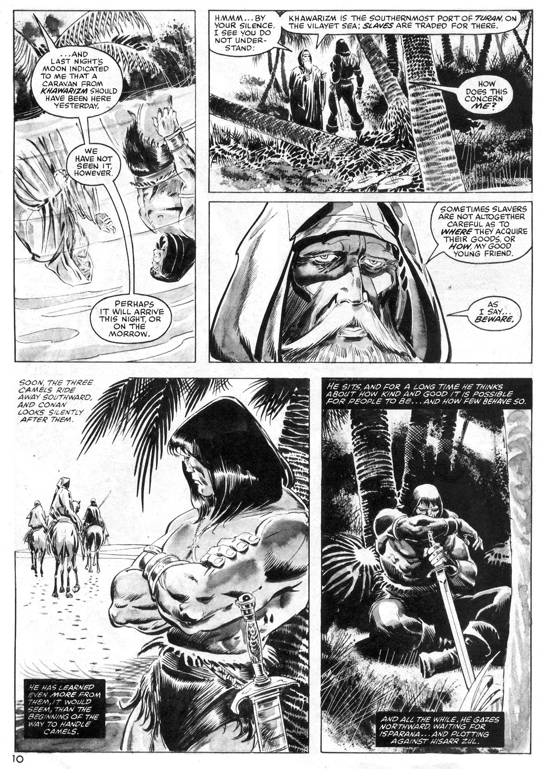 Read online The Savage Sword Of Conan comic -  Issue #55 - 10