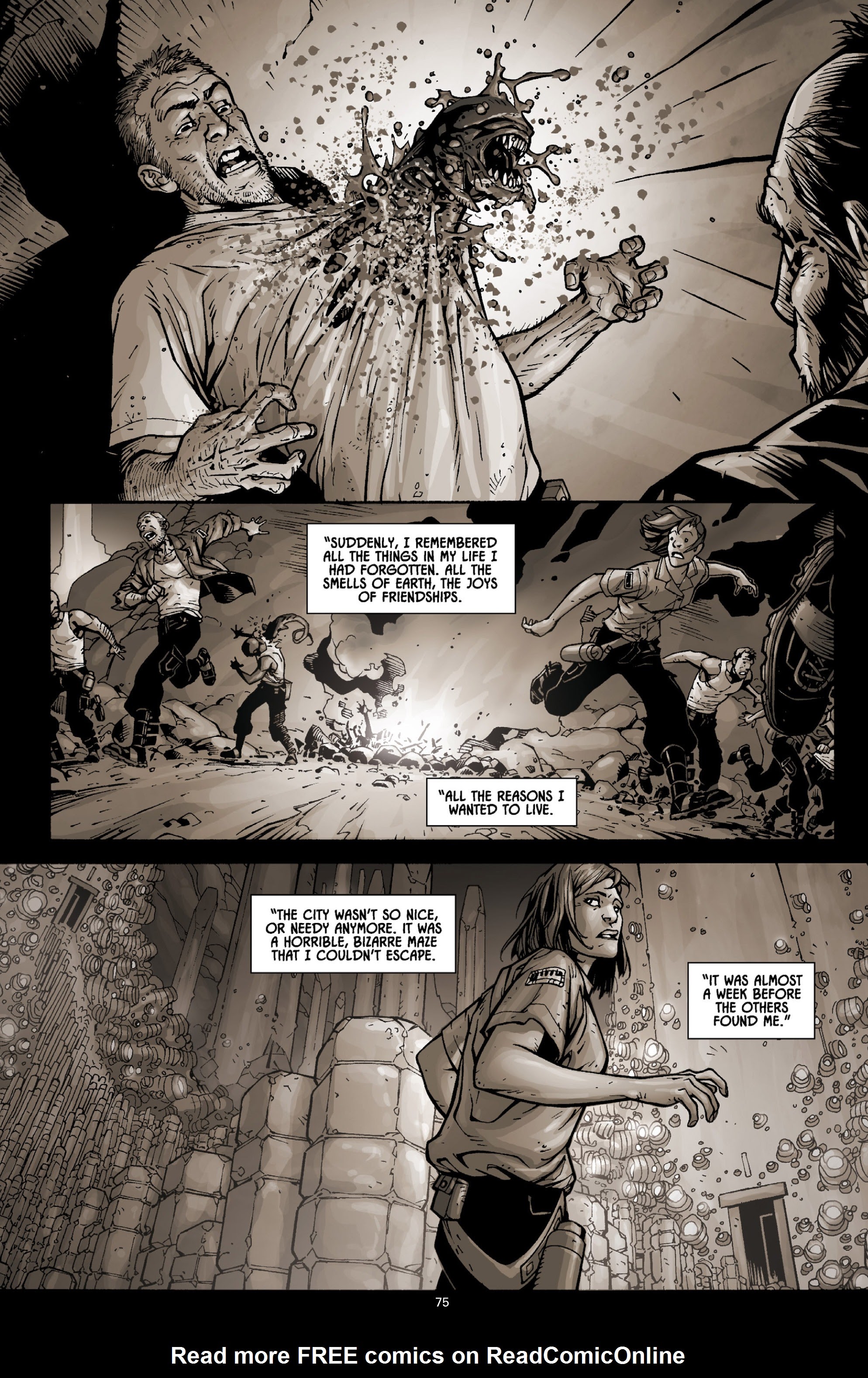 Read online Aliens: More Than Human comic -  Issue # TPB - 74
