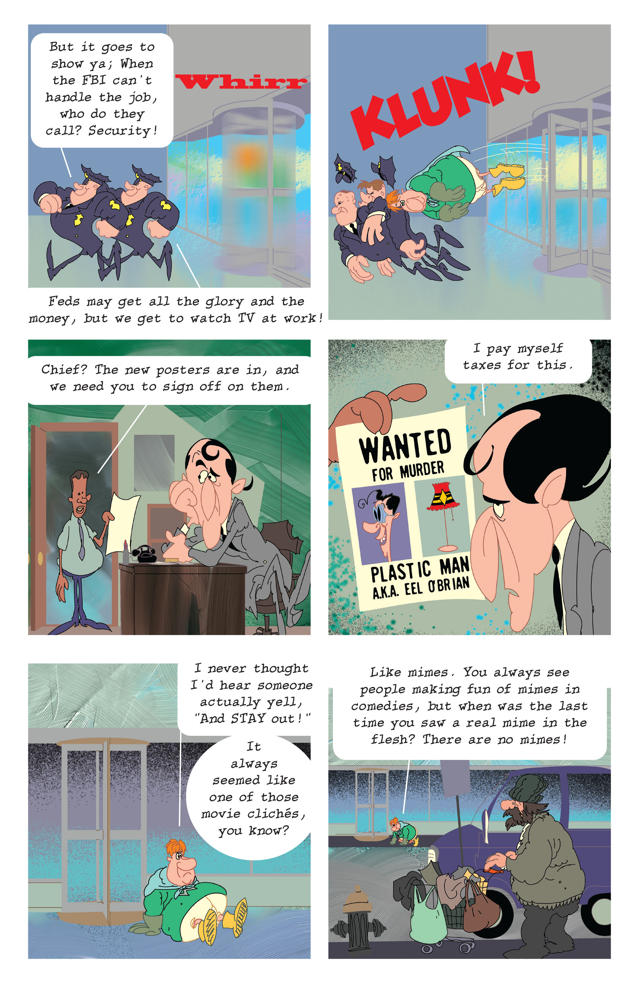 Read online Plastic Man (2004) comic -  Issue # _Rubber Banded - The Deluxe Edition (Part 1) - 81