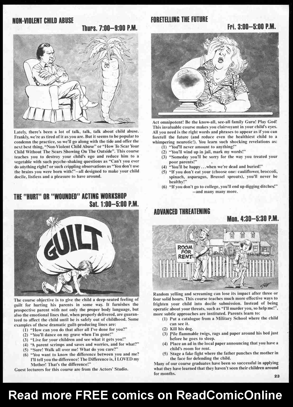 Read online MAD comic -  Issue #243 - 25