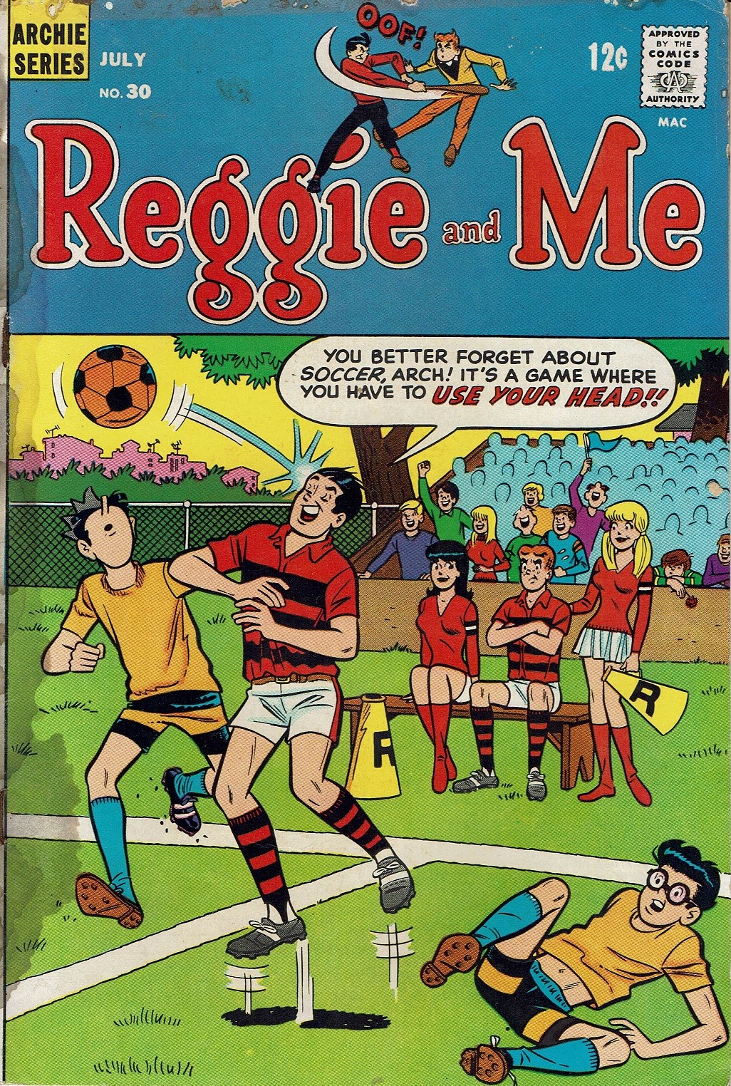 Read online Reggie and Me (1966) comic -  Issue #30 - 1