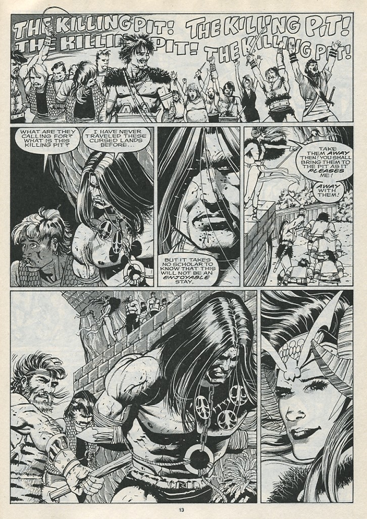 Read online The Savage Sword Of Conan comic -  Issue #176 - 15